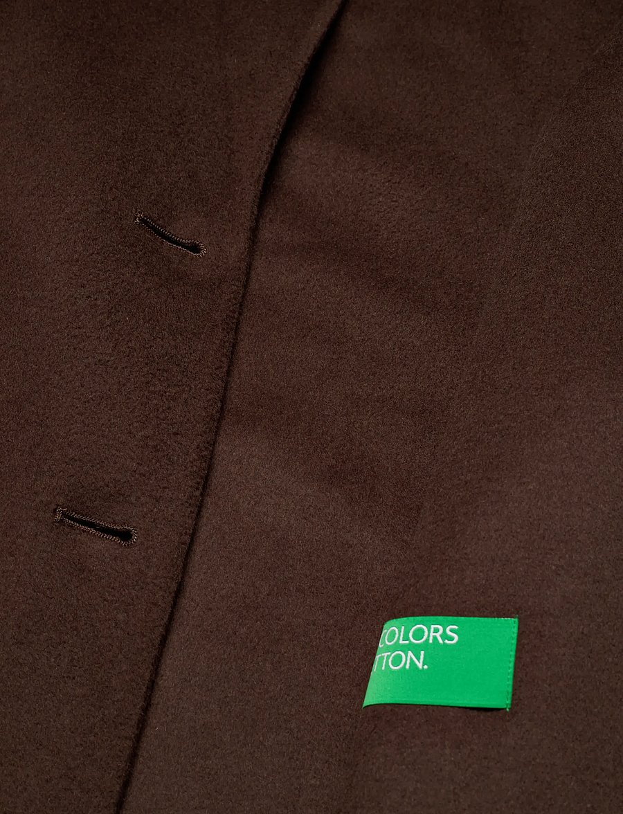 United Colors of Benetton - COAT - vestes d'hiver - brown - 4