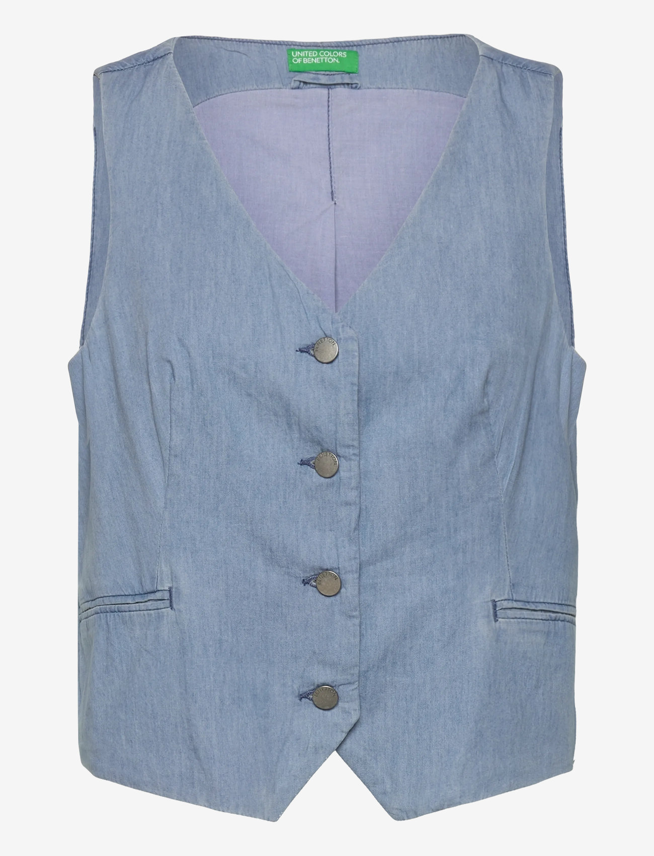 United Colors of Benetton - WAISTCOAT - veste - blue - 0