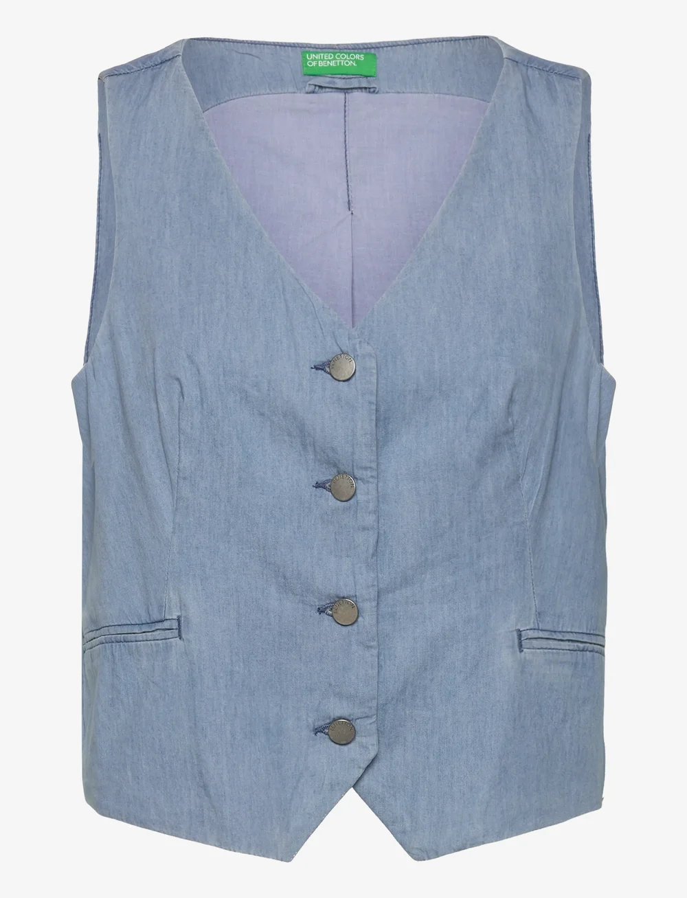 United Colors of Benetton - WAISTCOAT - waistcoats - blue - 0