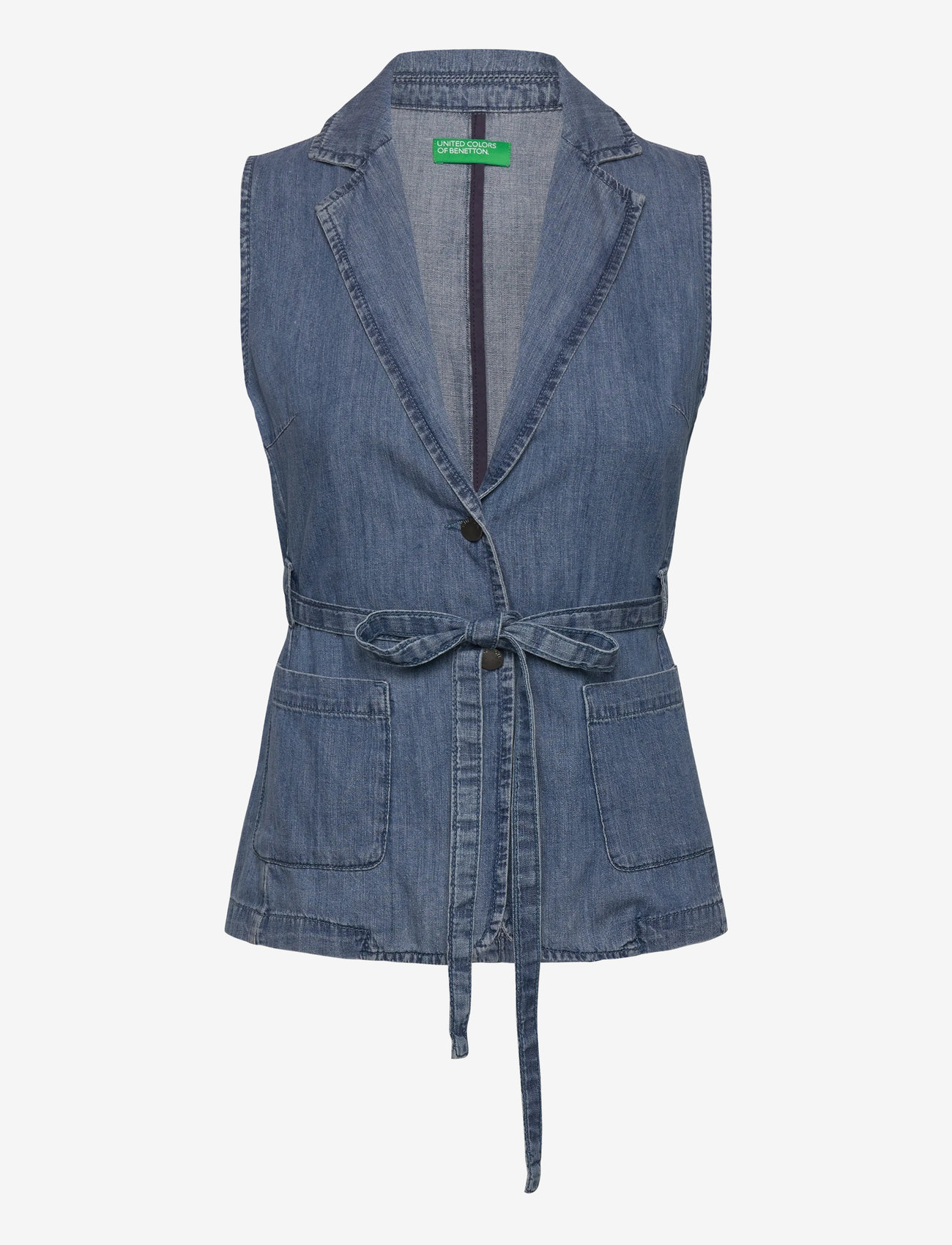 United Colors of Benetton - JACKET - westen - blue - 0