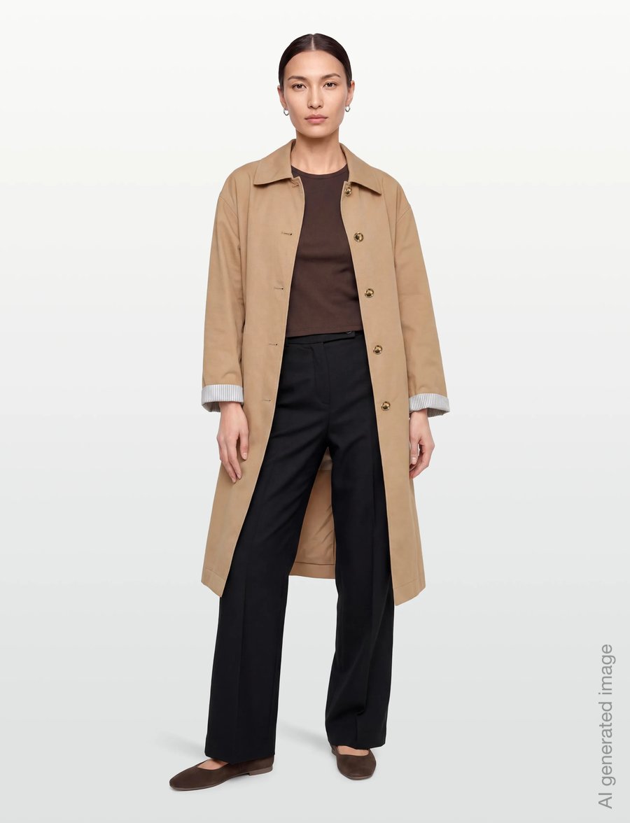 United Colors of Benetton - TRENCH COAT - trench coats - beige - 0