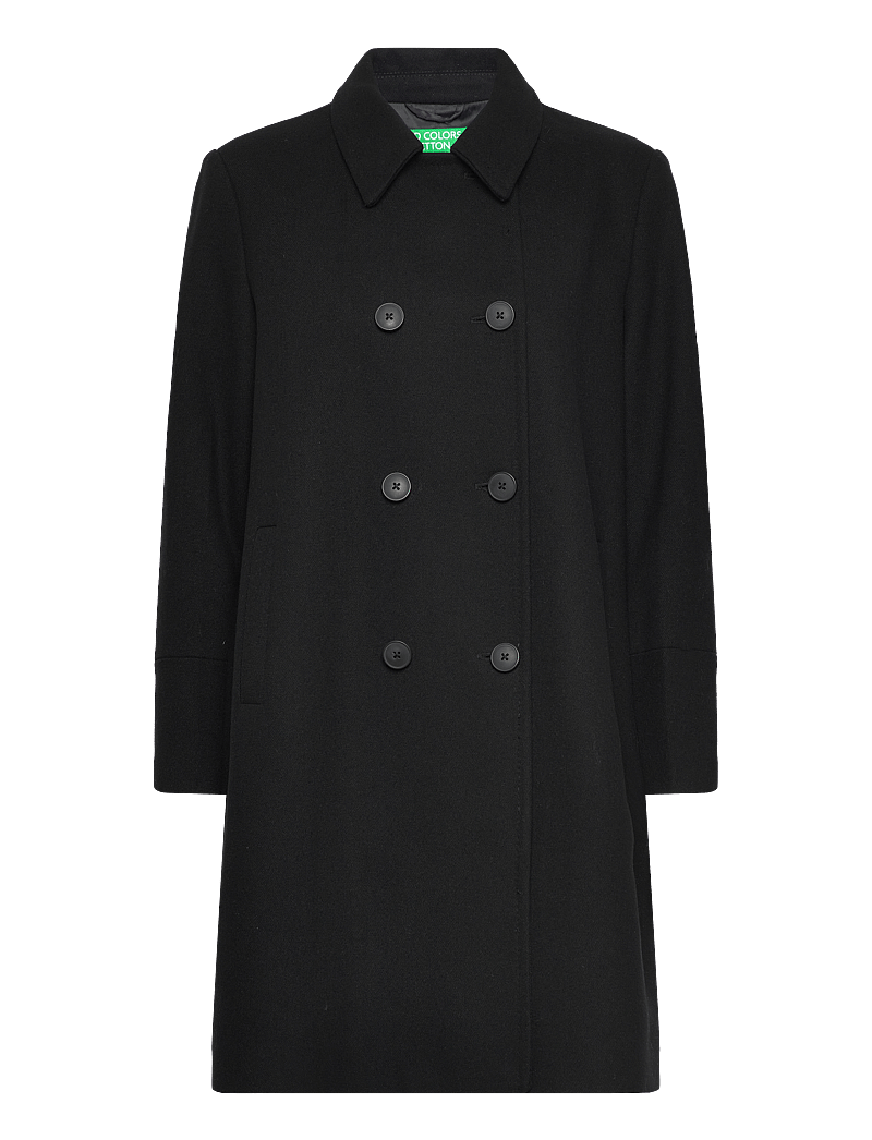 United Colors of Benetton - COAT - talvejoped - black - 0