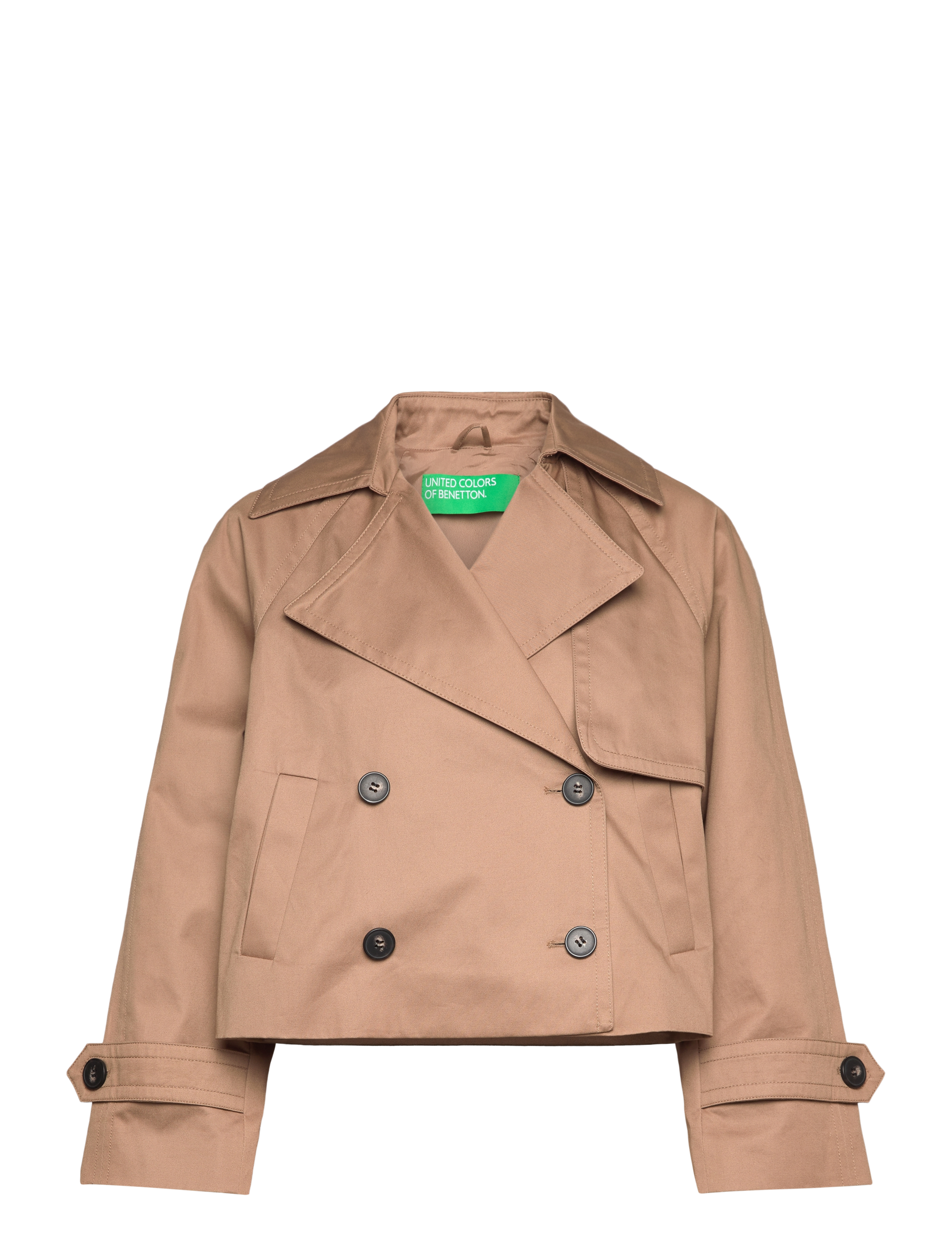 UNITED COLORS OF BENETTON Jacke Beige - 40 - Damen