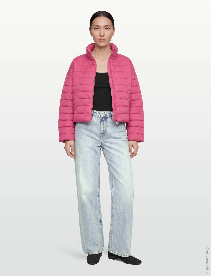 United Colors of Benetton - JACKET - forårsjakker - pink - 0