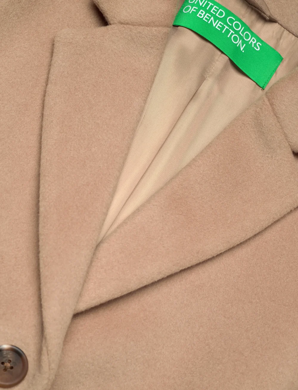 United Colors of Benetton - COAT - wollmäntel - beige - 2