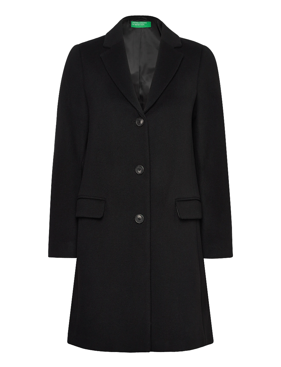 United Colors of Benetton - COAT - vestes d'hiver - black - 0
