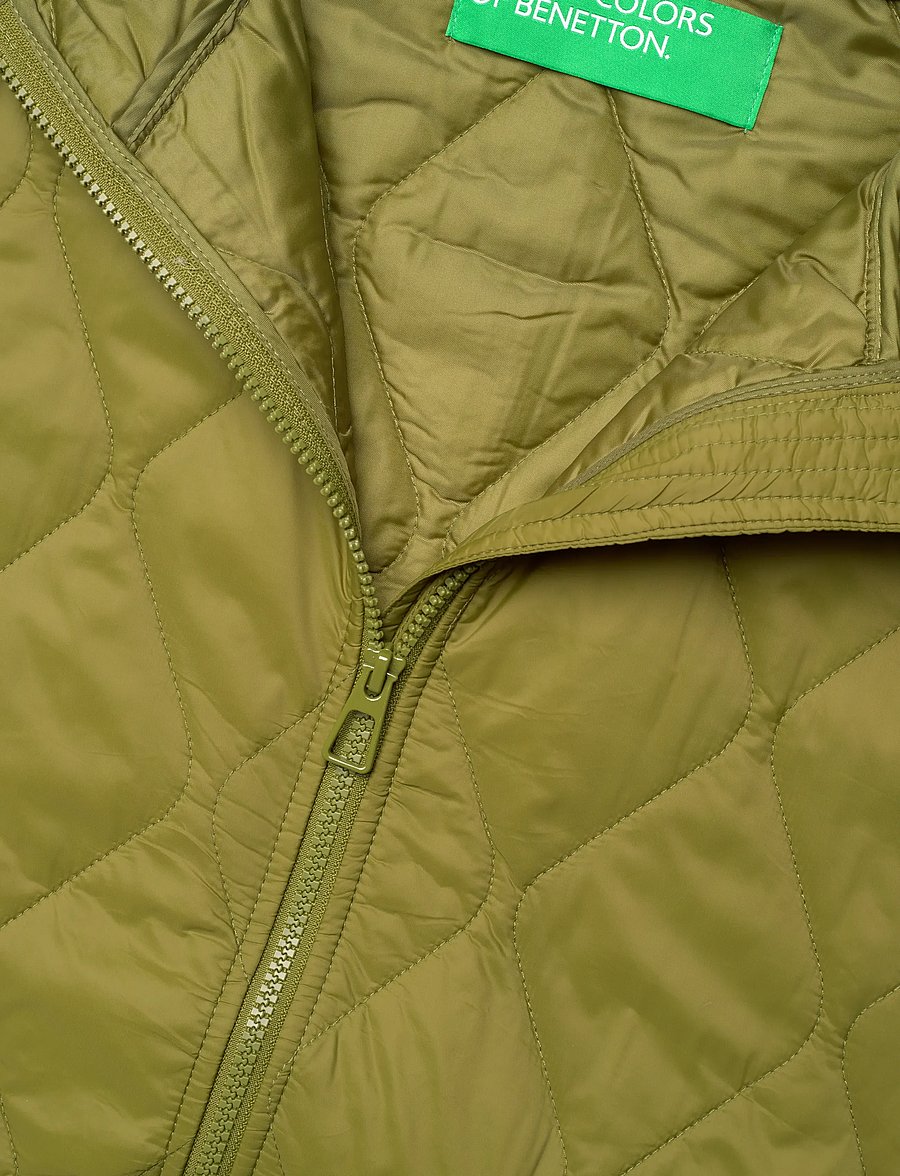 United Colors of Benetton - JACKET - quiltede jakker - green - 2