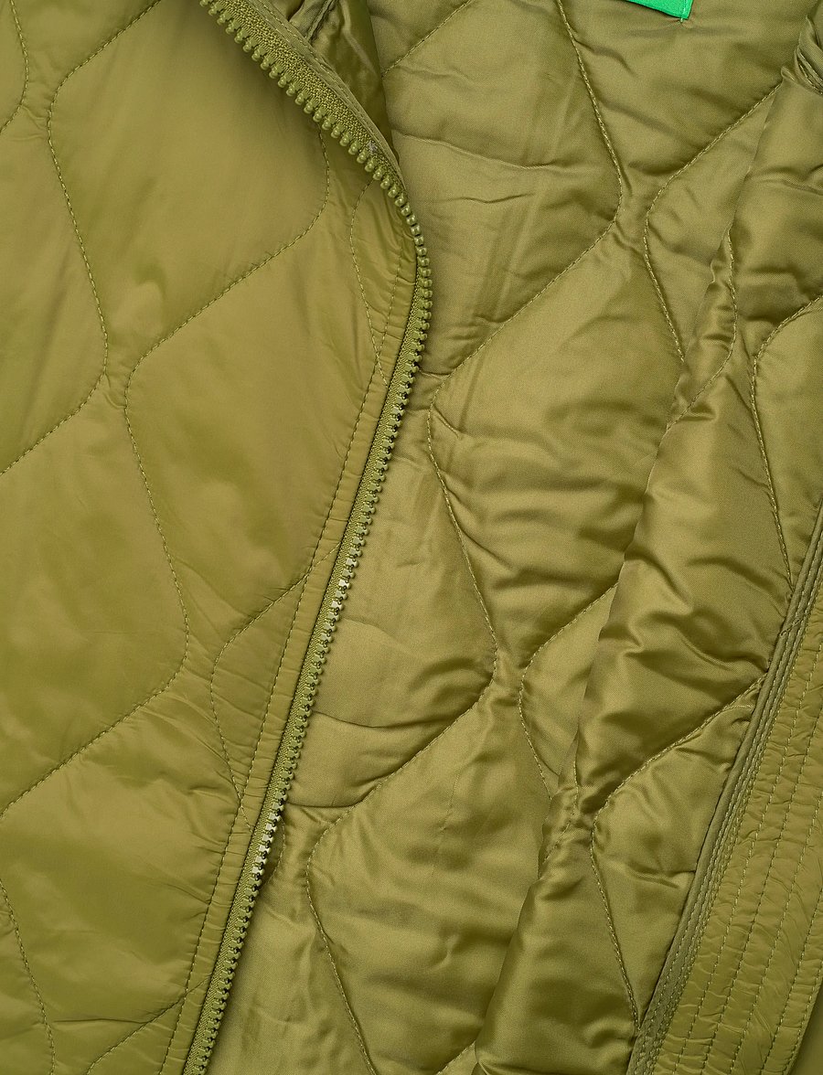 United Colors of Benetton - JACKET - quiltede jakker - green - 4