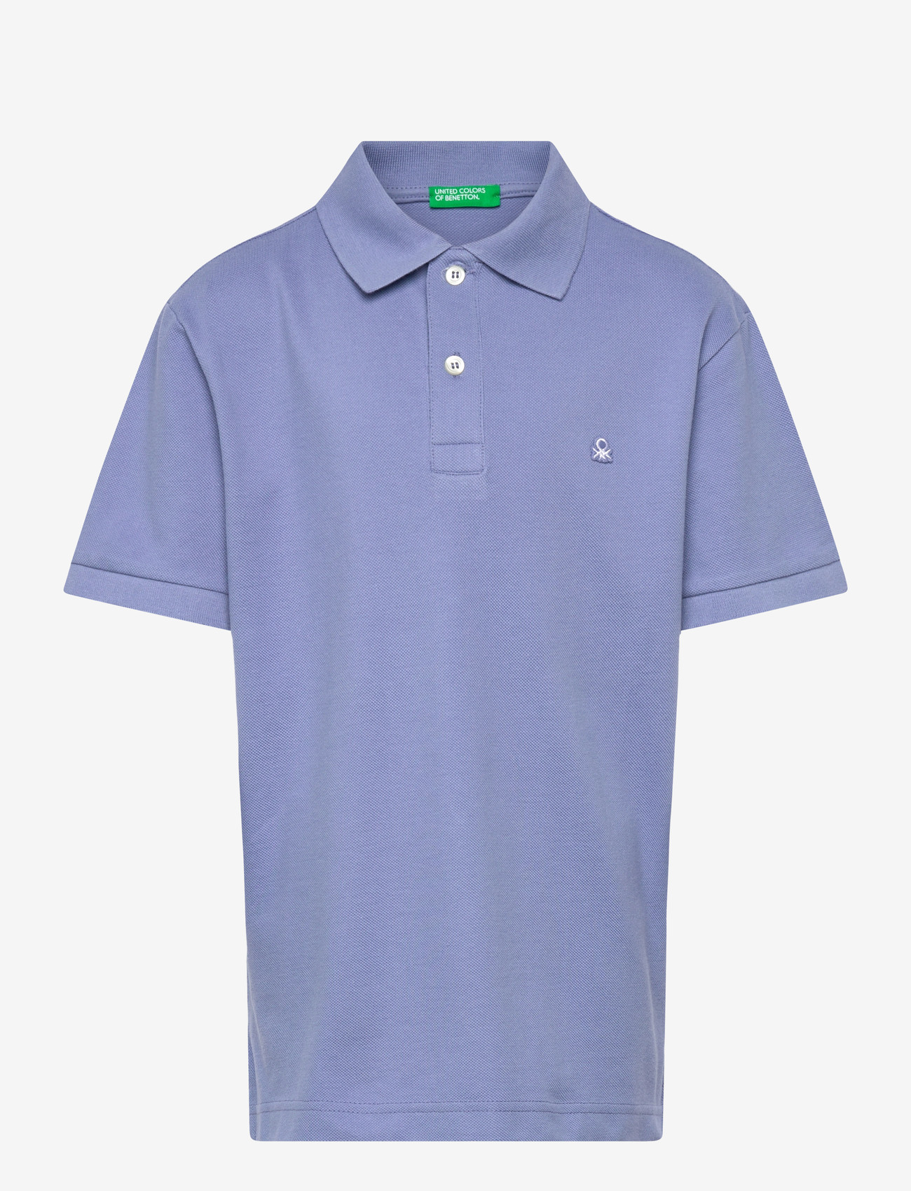 United Colors of Benetton - SHORT SLEEVES T-SHIRT - kortærmede poloer - blue - 0