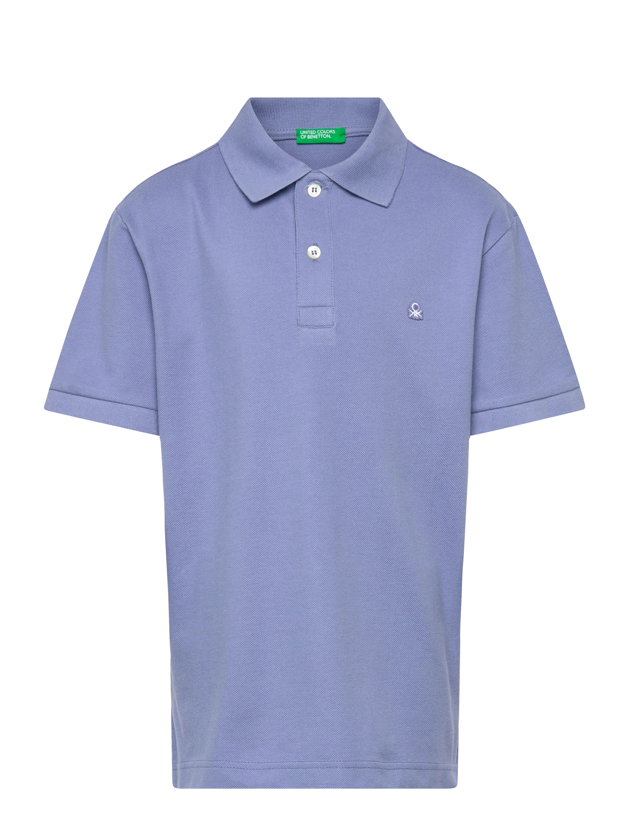 United Colors of Benetton H/S POLO SHIRT - Poloshirts - BLUE / purple