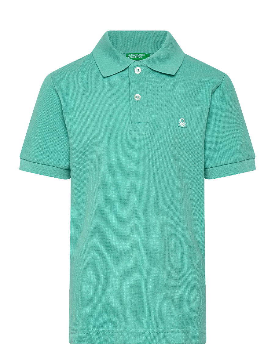 United Colors of Benetton - H/S POLO SHIRT - kortærmede poloer - green - 0