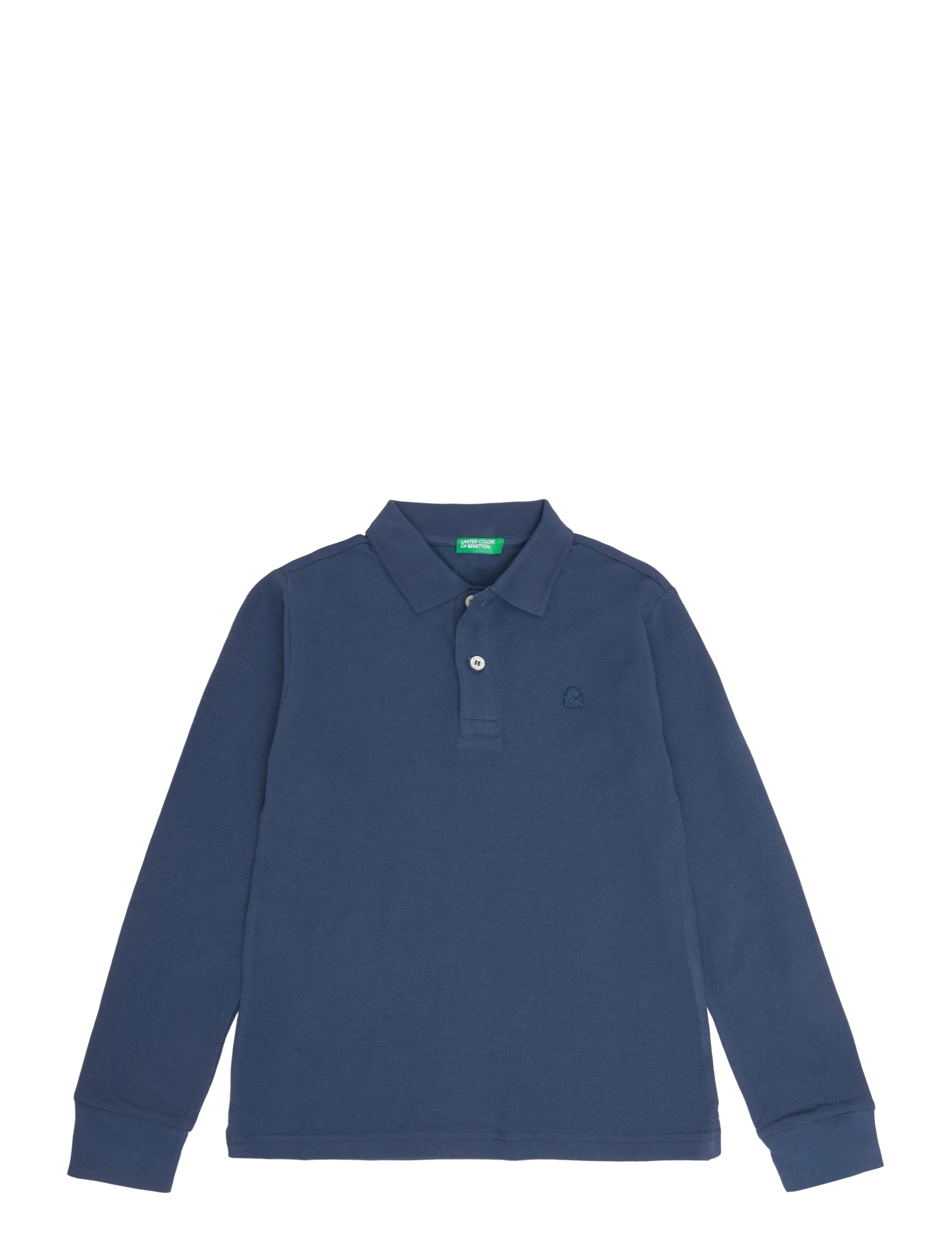United Colors of Benetton L/S POLO SHIRT - Tøj - BLUE / blue
