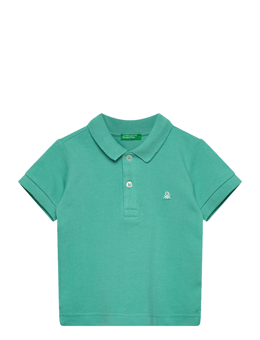 United Colors of Benetton - H/S POLO SHIRT - kurzärmelig - green - 0