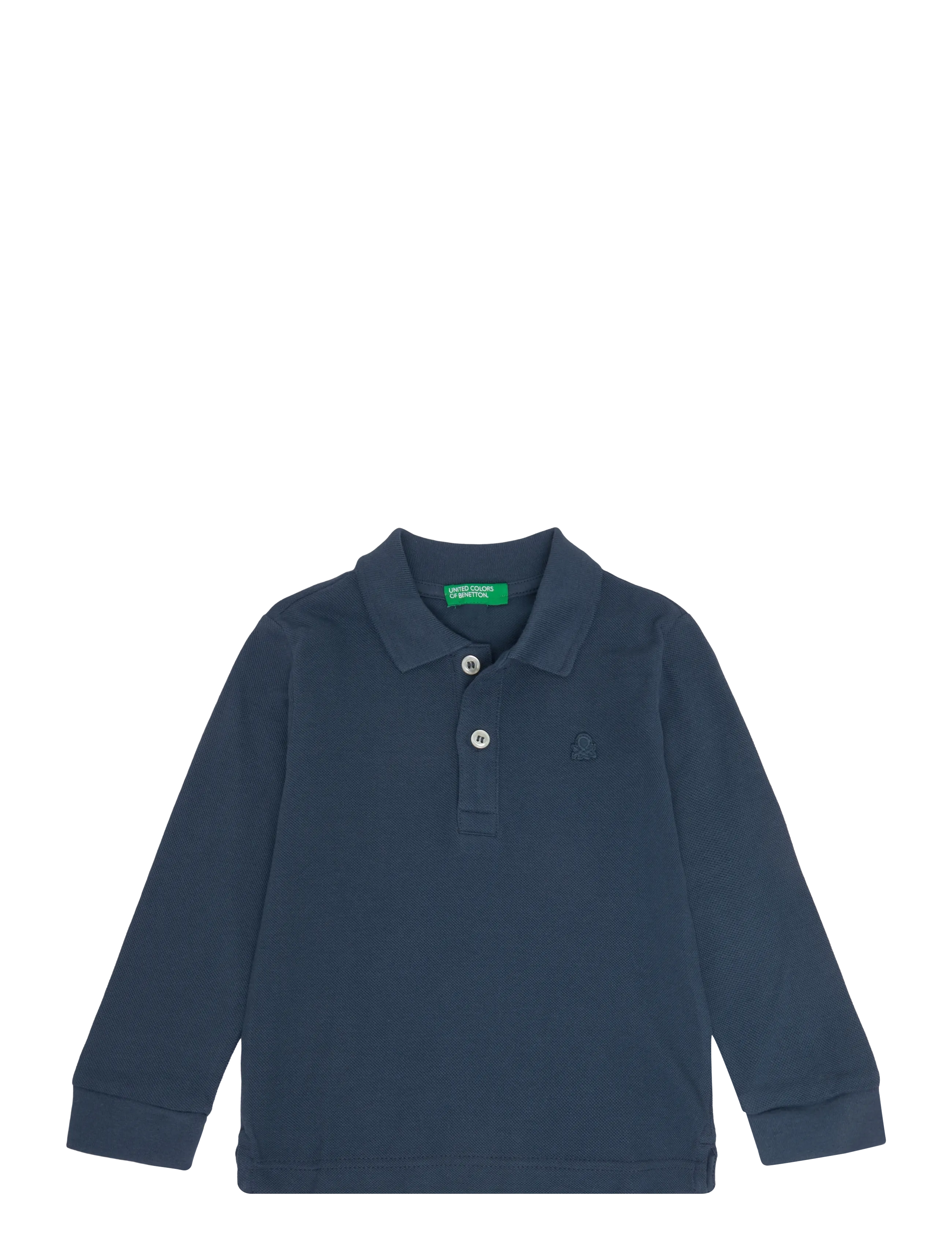 United Colors of Benetton L/S POLO SHIRT - Tøj - BLUE / blue