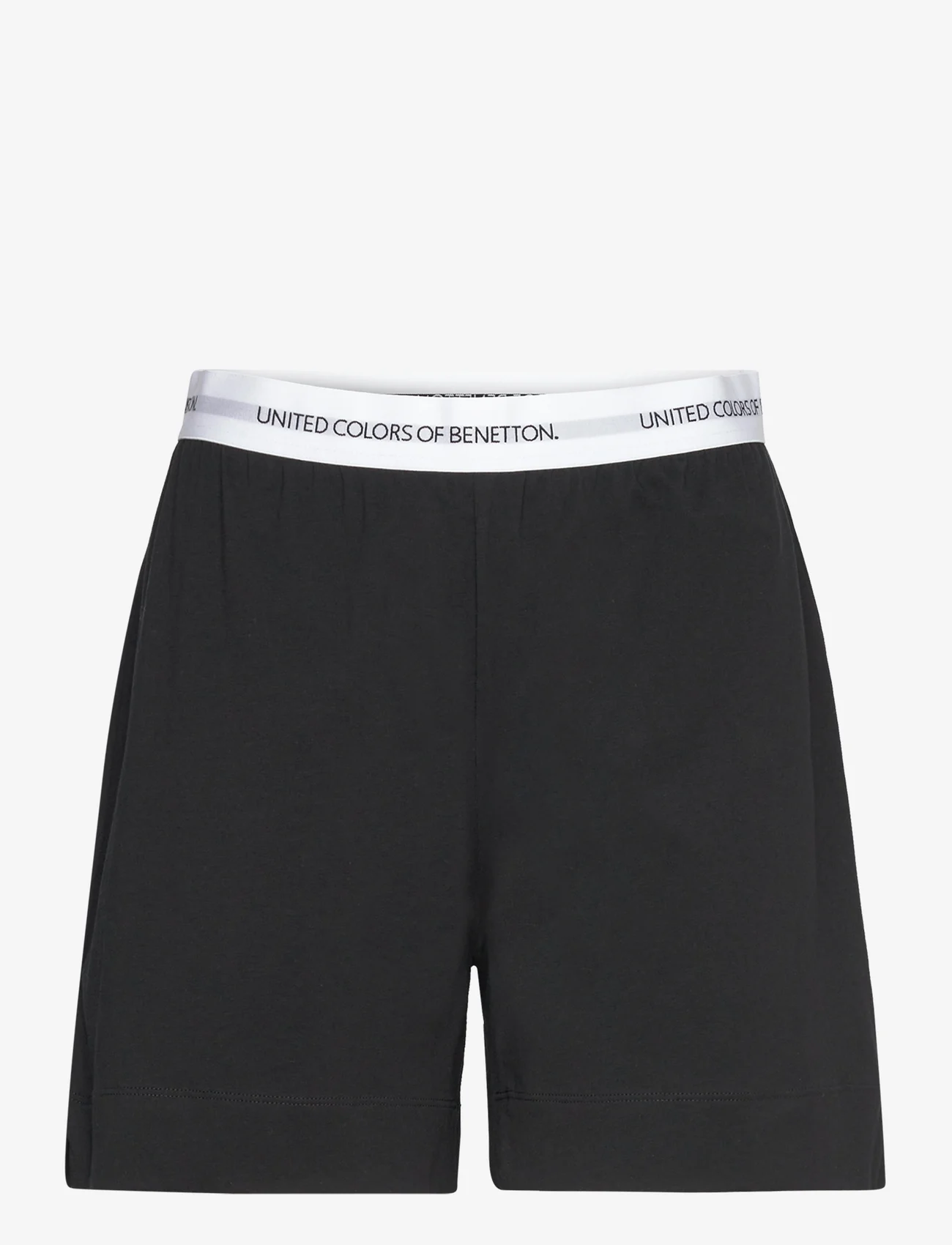 United Colors of Benetton - SHORTS - sweat shorts - black - 0