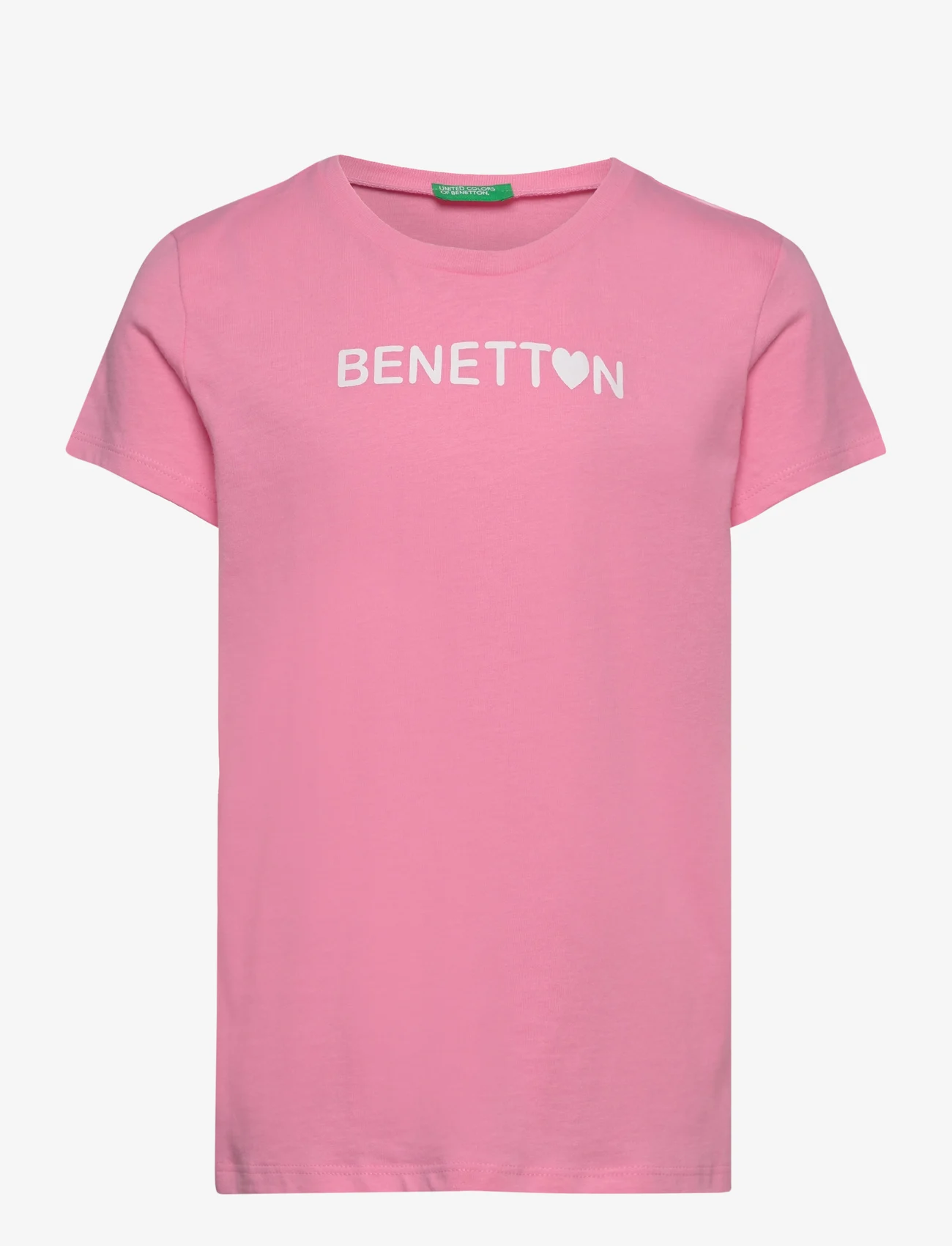 United Colors of Benetton - T-SHIRT - t-krekli ar īsām piedurknēm - pink - 0