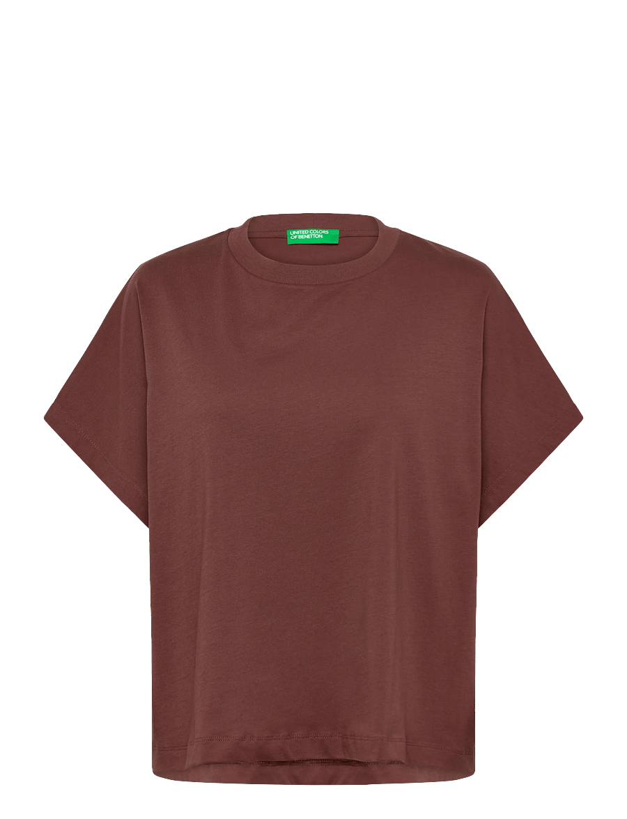 United Colors of Benetton - T-SHIRT - t-shirts - brown - 1