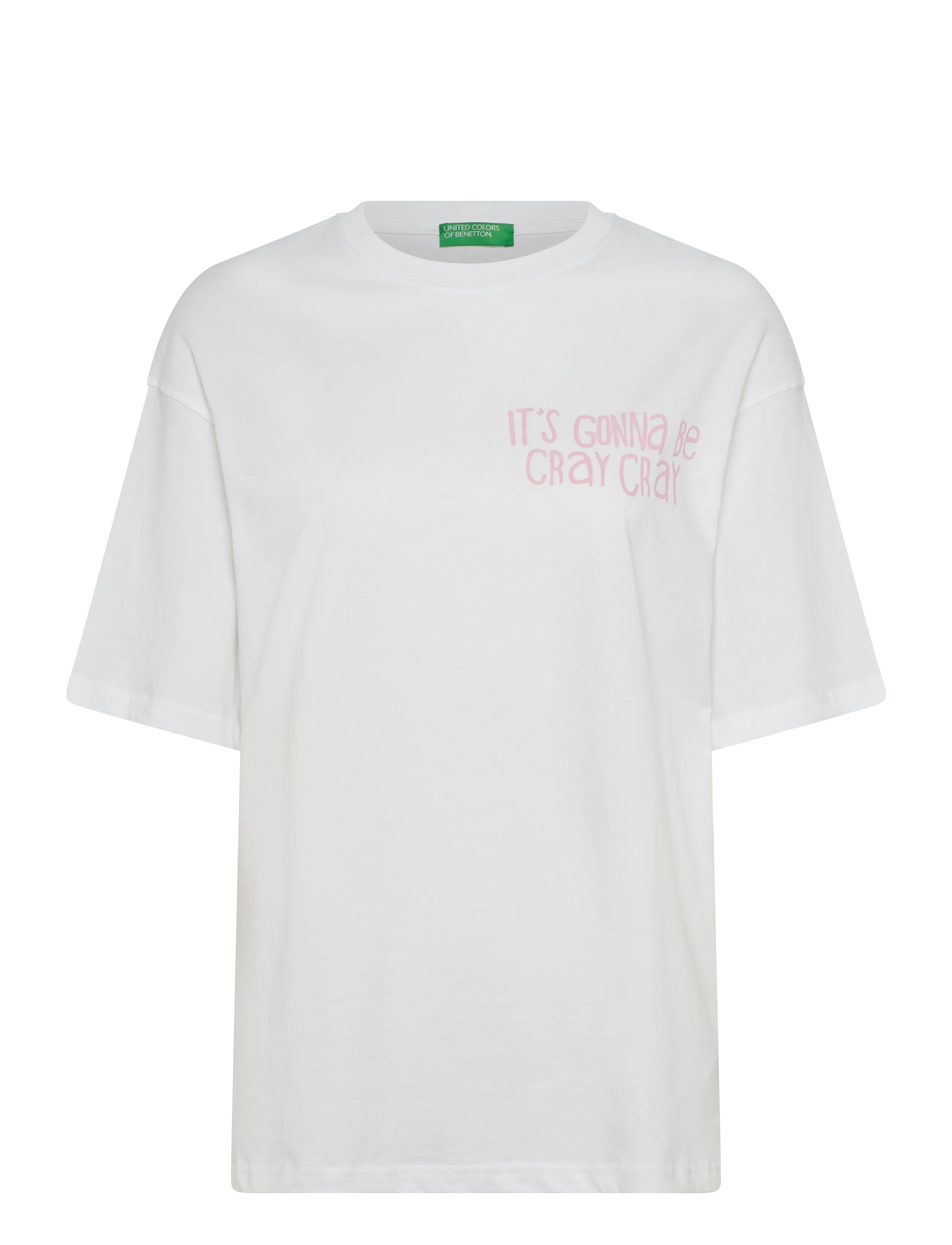 United Colors of Benetton T-SHIRT - Kleidung - WHITE / white