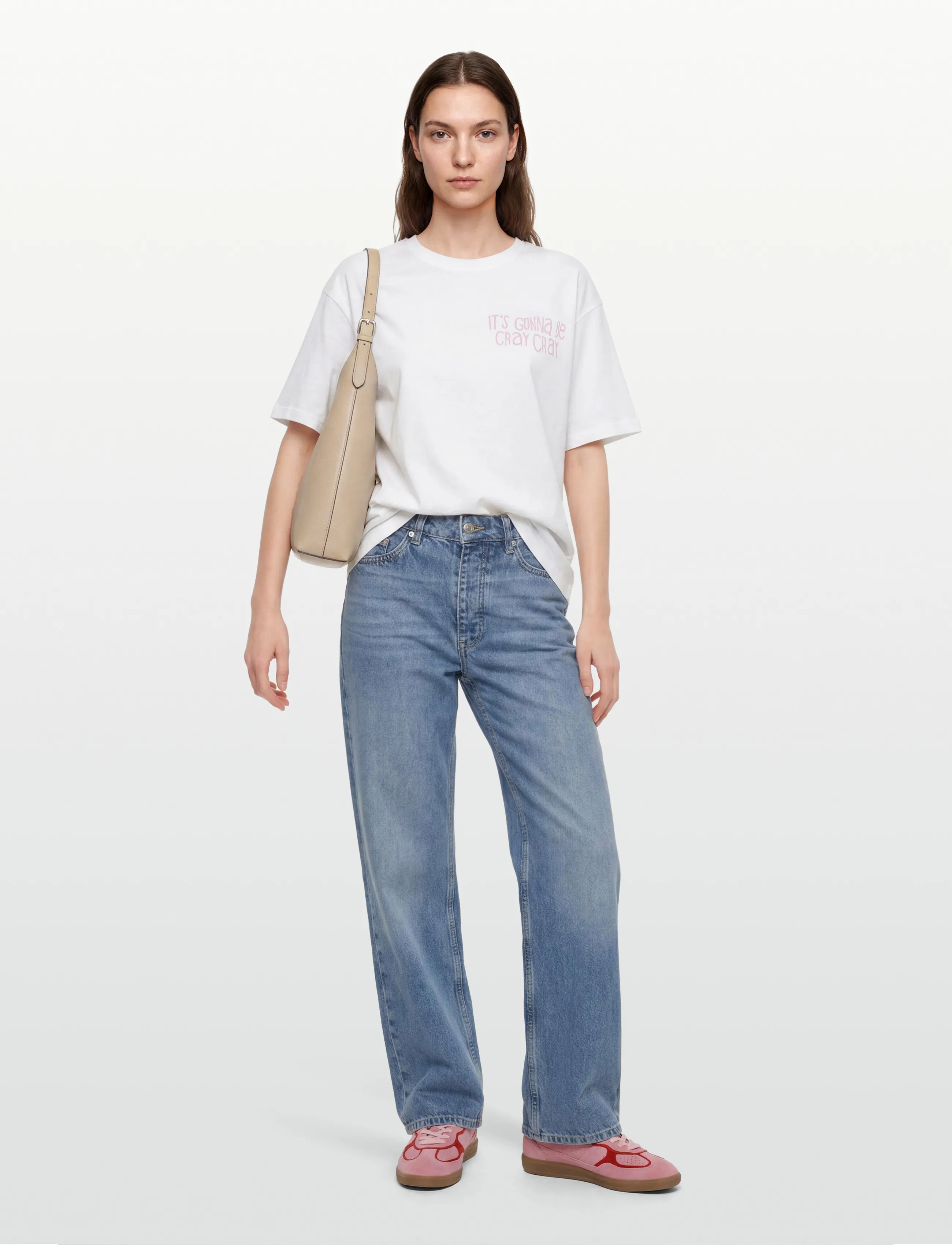 United Colors of Benetton T-SHIRT - T-särgid ja alussärgid - WHITE / white