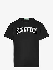 United Colors of Benetton - T-SHIRT - marškinėliai trumpomis rankovėmis - black - 0