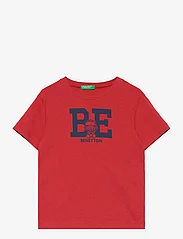 United Colors of Benetton - T-SHIRT - short-sleeved t-shirts - bordeaux - 0