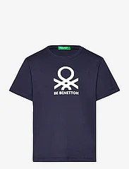 United Colors of Benetton - T-SHIRT - kortärmade t-shirts - night blue - 0