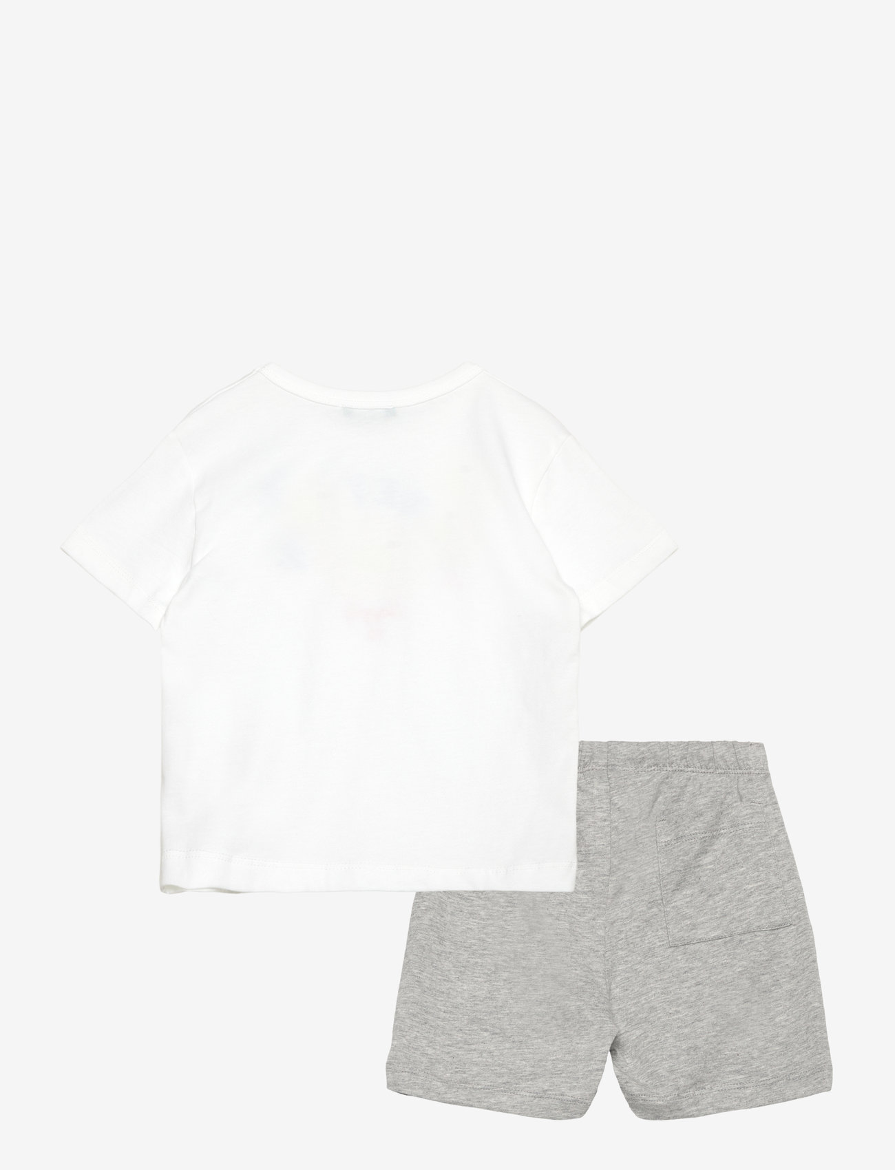 United Colors of Benetton - SET T-SHIRT+SHORTS - set med kortärmad t-shirt - white - 1