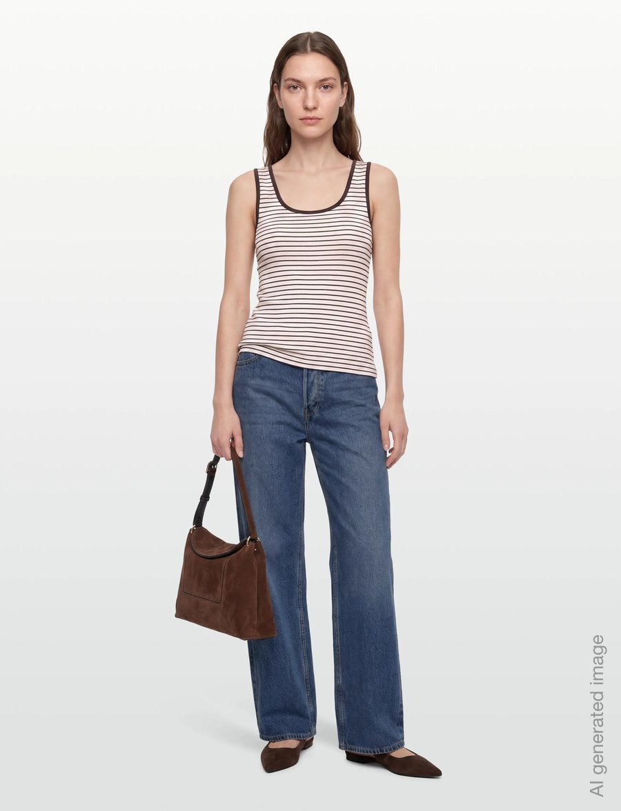 United Colors of Benetton - TANK-TOP - Ärmellose tops - cream - 0