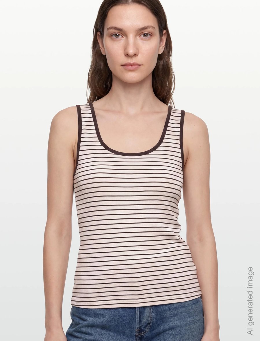 United Colors of Benetton - TANK-TOP - Ärmellose tops - cream - 3