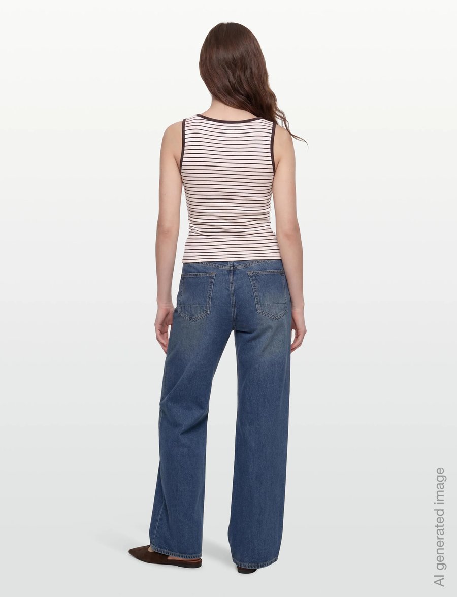 United Colors of Benetton - TANK-TOP - Ärmellose tops - cream - 4