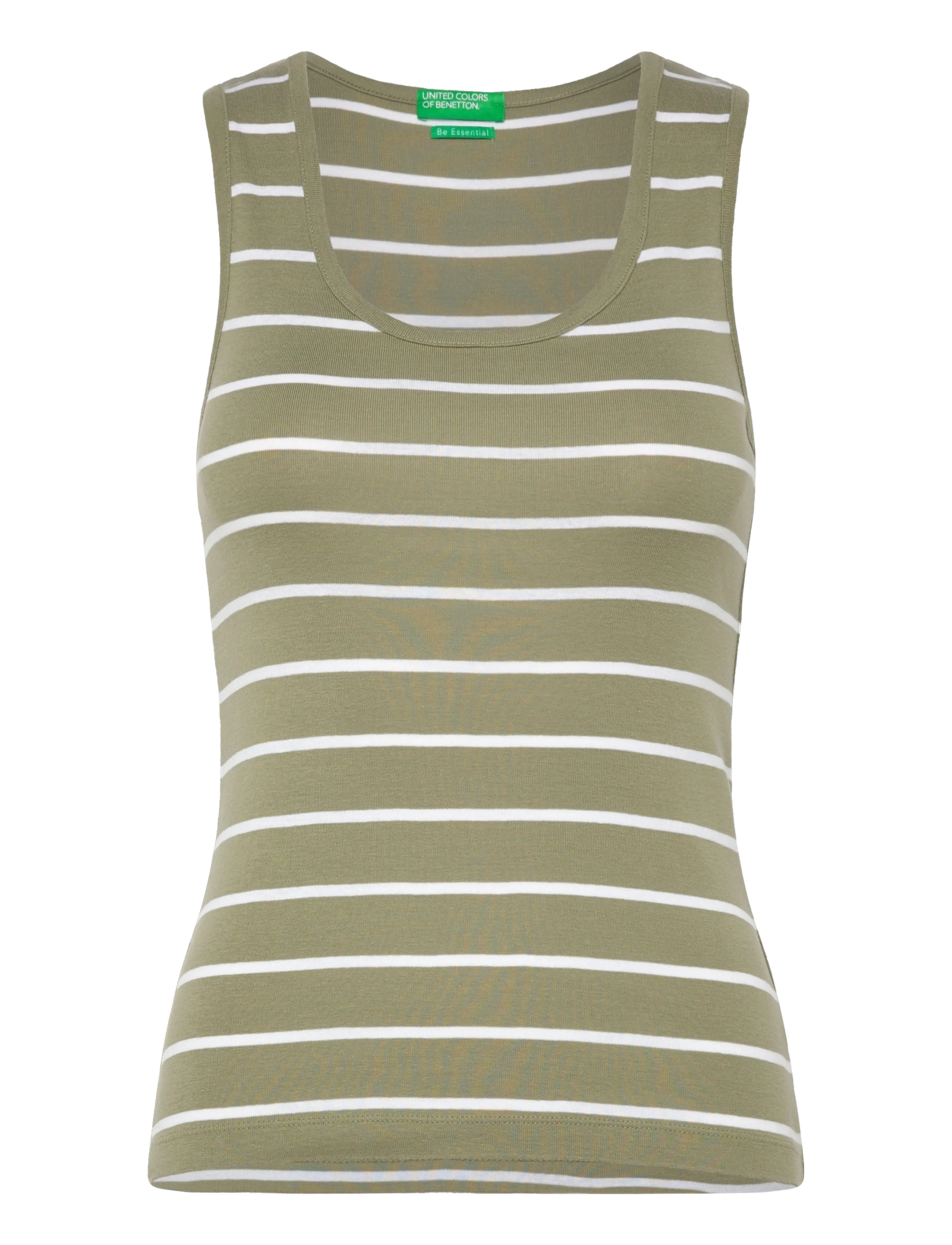 United Colors of Benetton TANK-TOP - Uus - GREEN / green