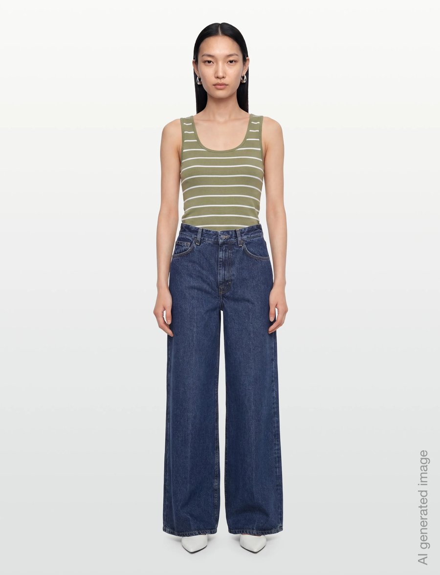 United Colors of Benetton - TANK-TOP - mouwloze tops - green - 0