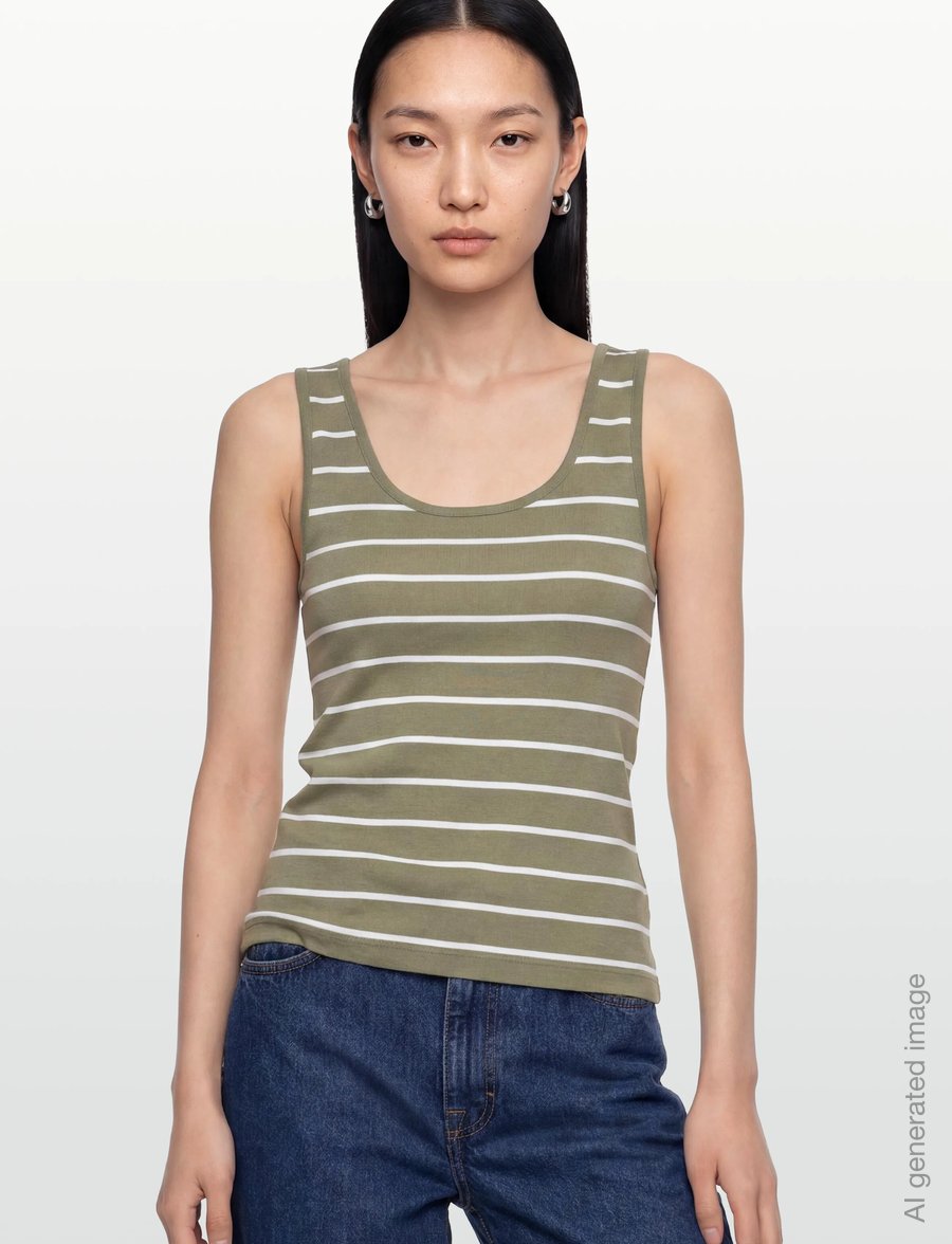 United Colors of Benetton - TANK-TOP - mouwloze tops - green - 3