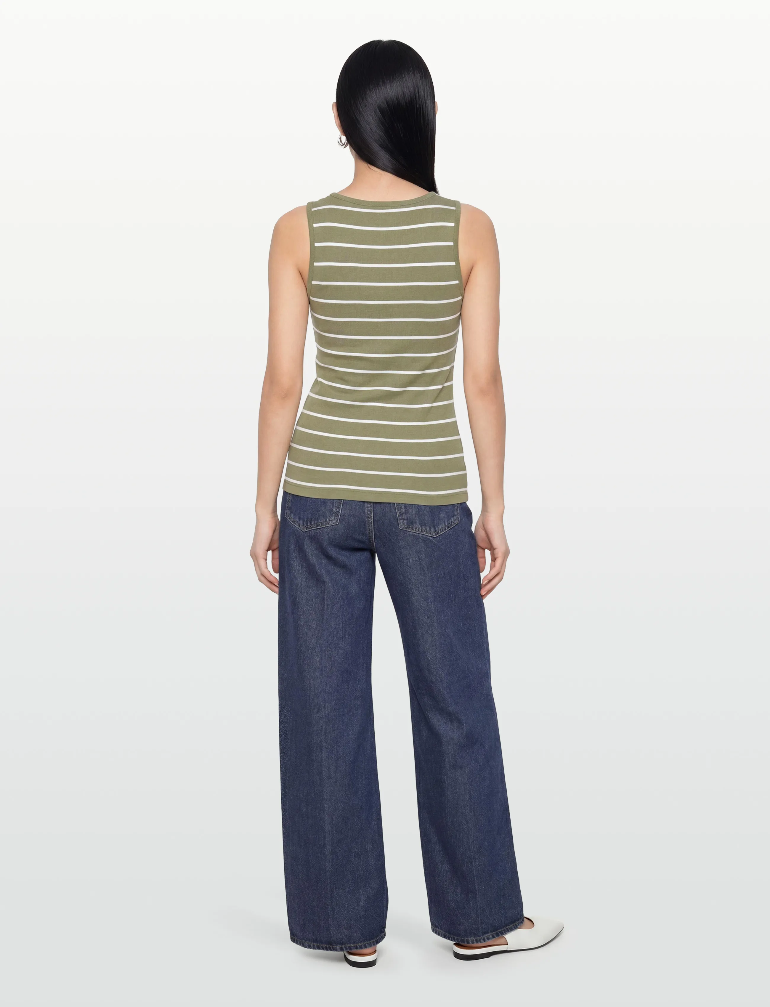 United Colors of Benetton - TANK-TOP - hauts sans manches - green - 4