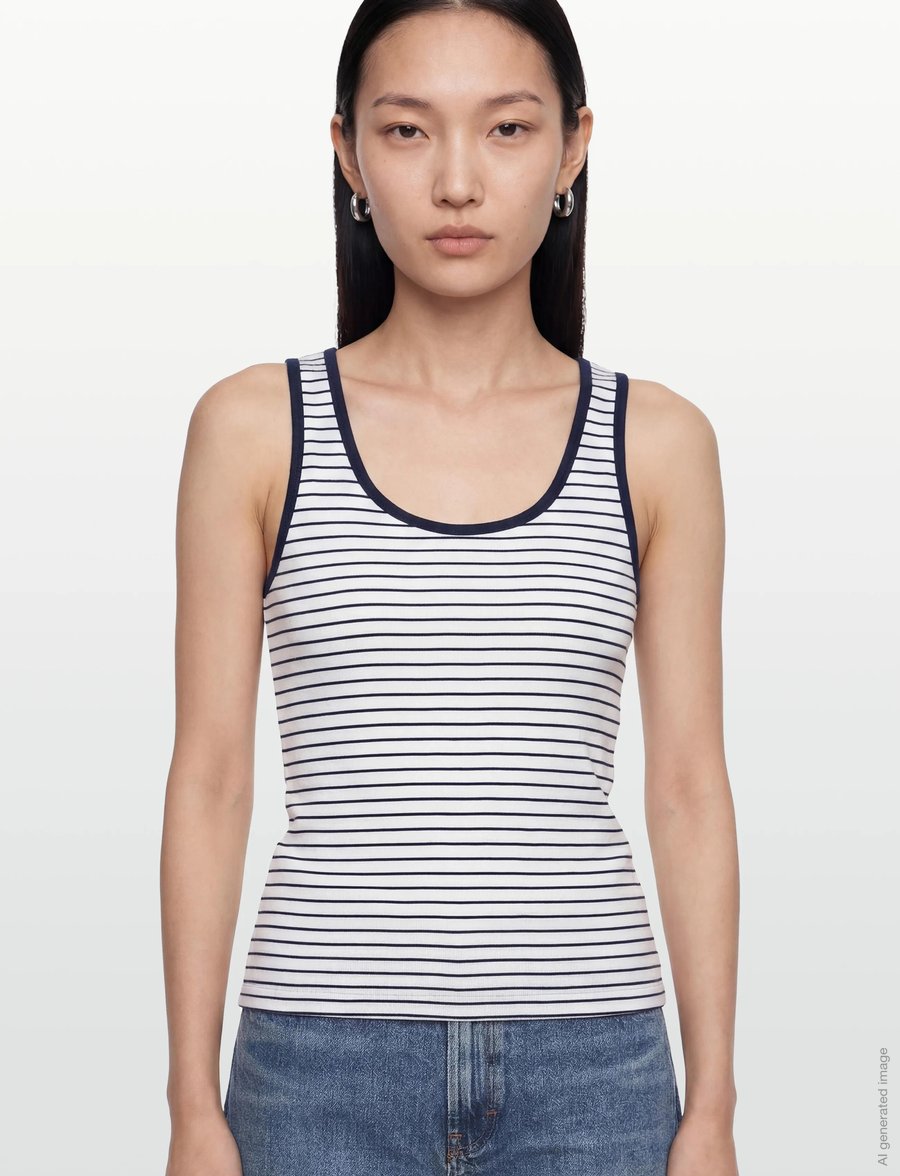United Colors of Benetton - TANK-TOP - hihattomat paidat - white - 3