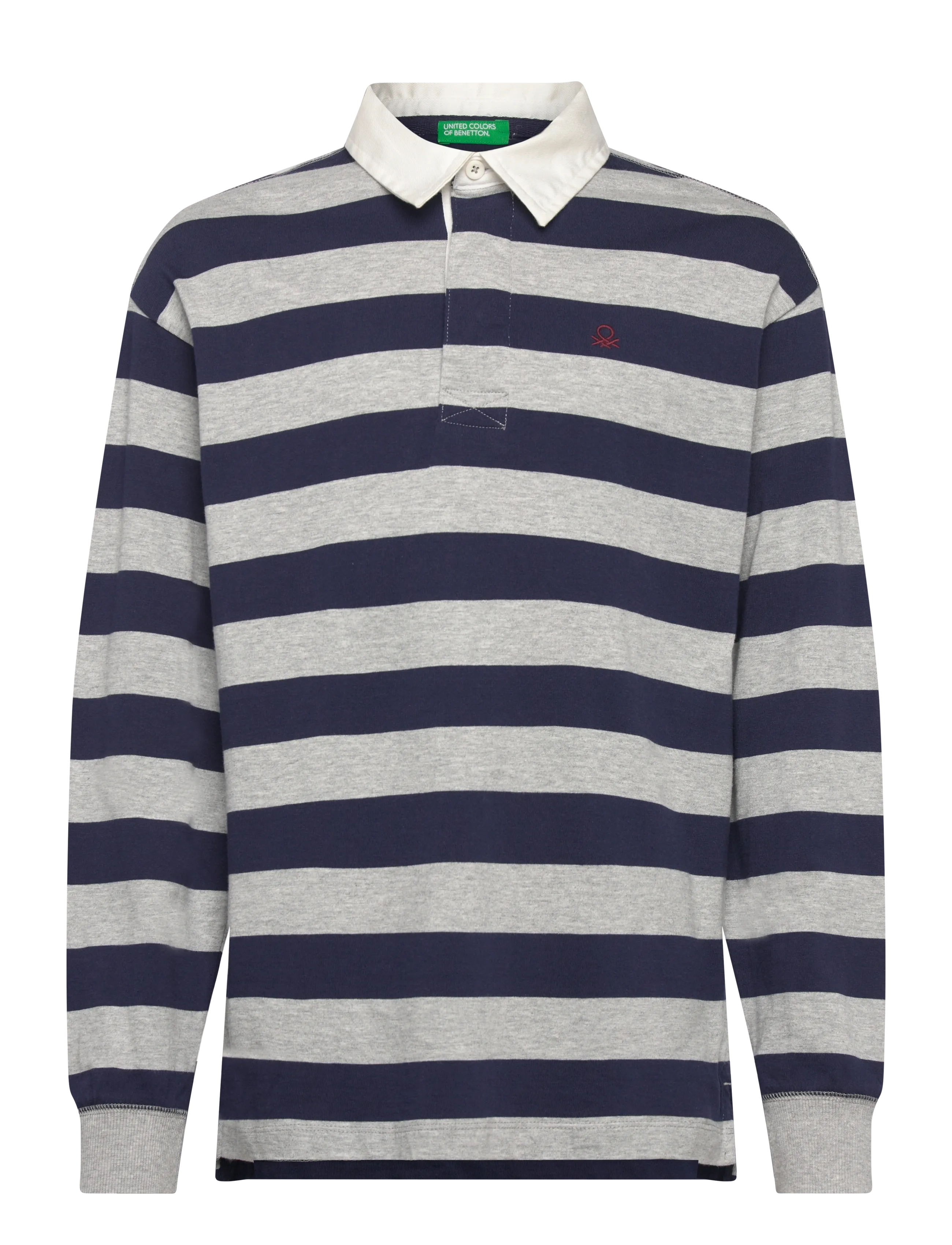 United Colors of Benetton L/S POLO SHIRT - United Colors of Benetton - MULTICOLOR / navy
