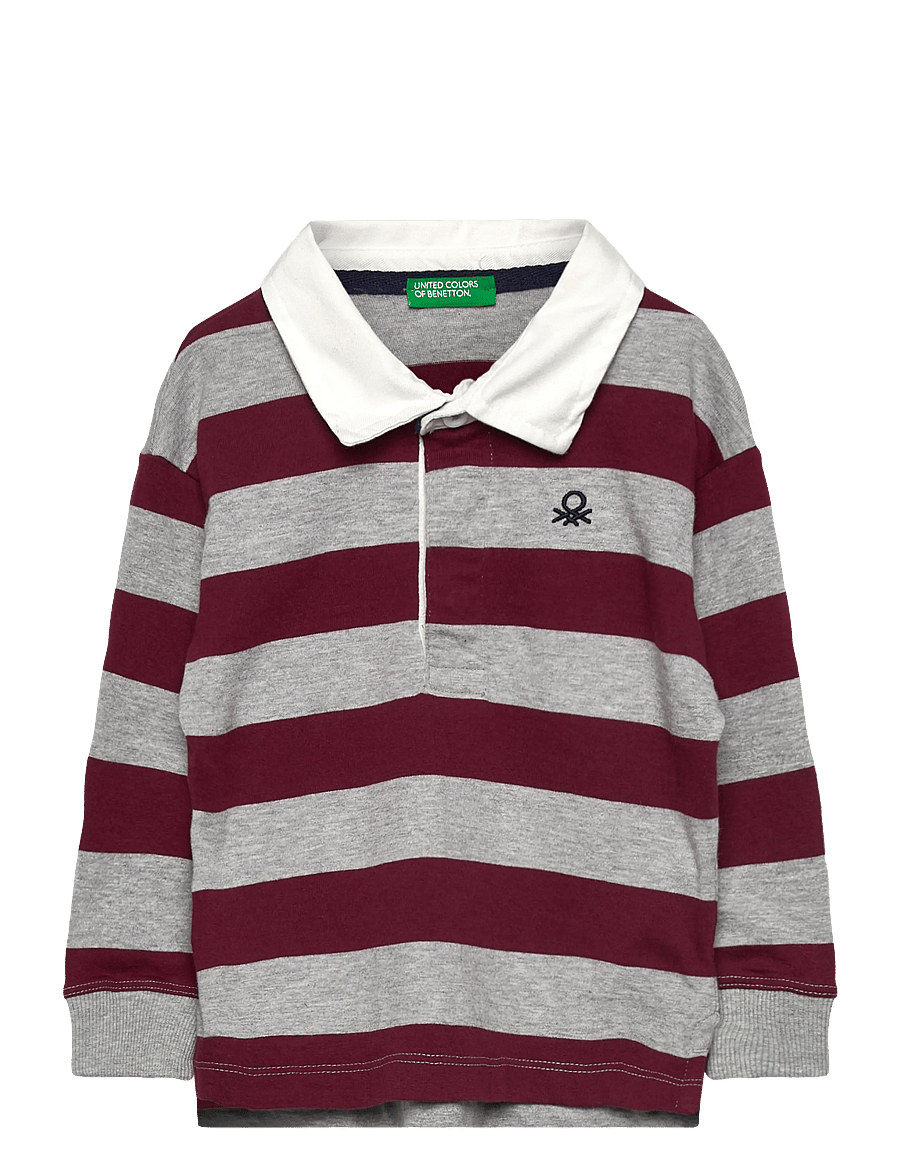 United Colors of Benetton - L/S POLO SHIRT - langärmelig poloshirt - multicolor - 0