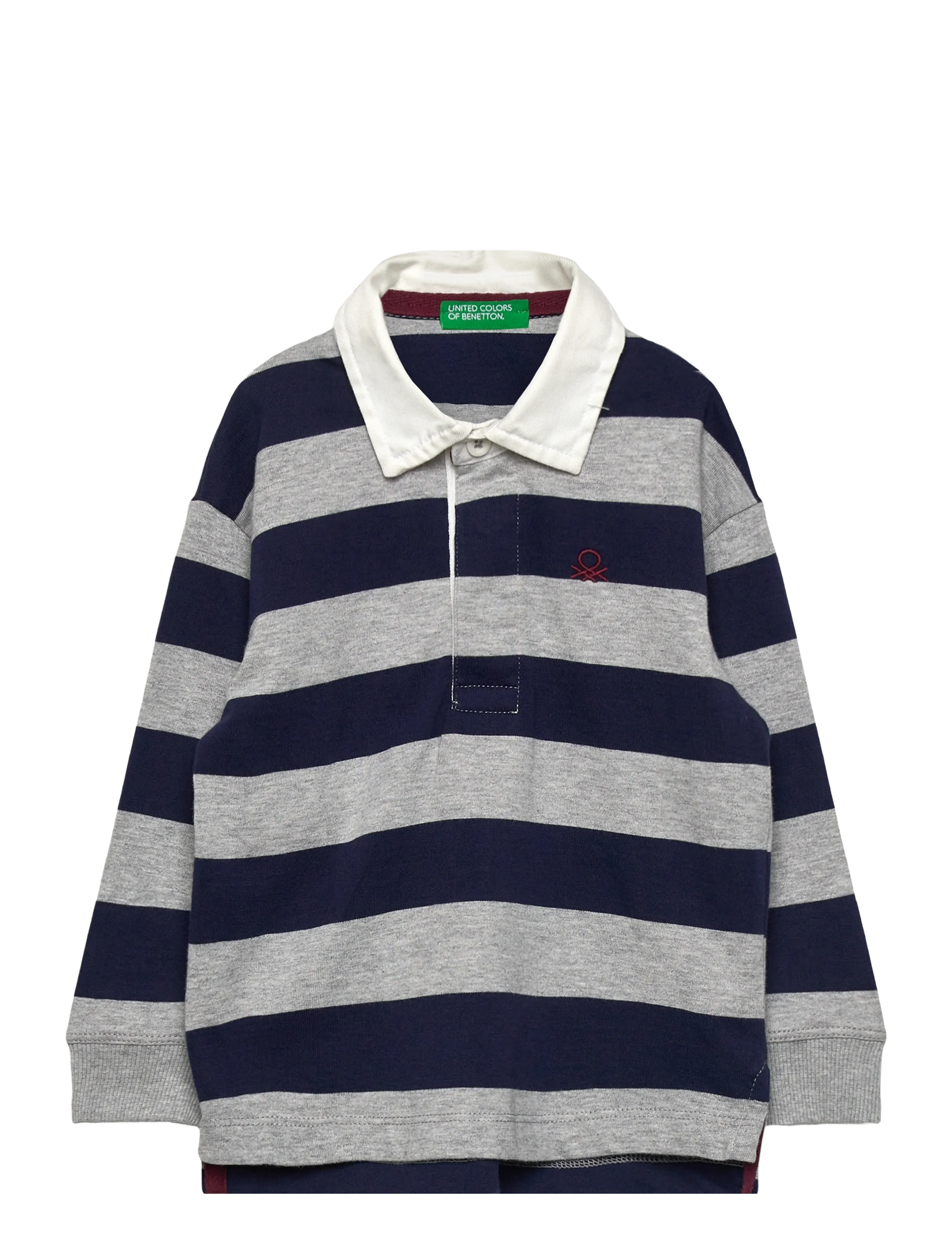 United Colors of Benetton L/S POLO SHIRT - United Colors of Benetton - MULTICOLOR / navy