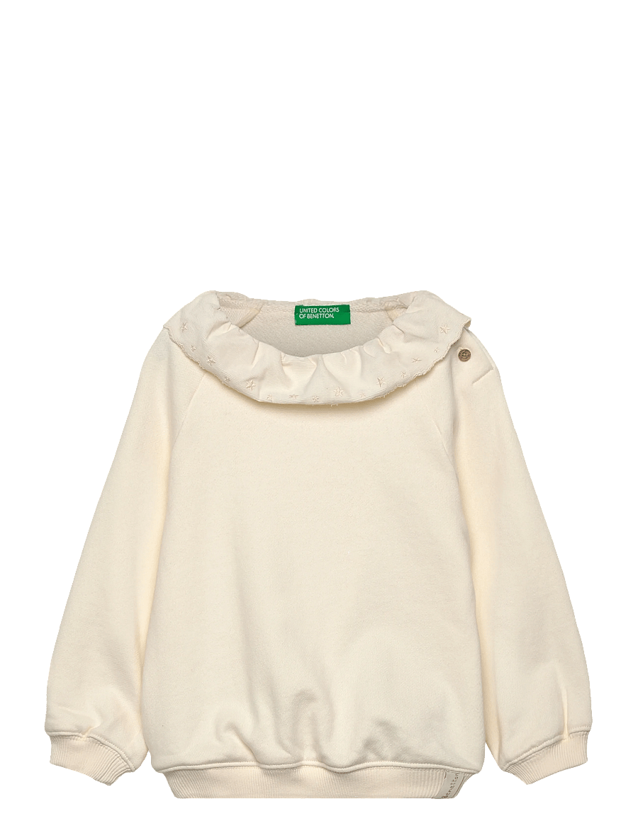 United Colors of Benetton - SWEATER L/S - sweatshirts - white - 0