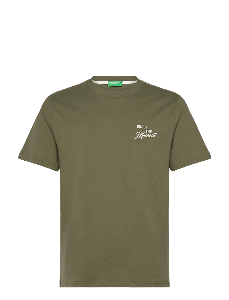 United Colors of Benetton - T-SHIRT - kurzärmelig - green - 0