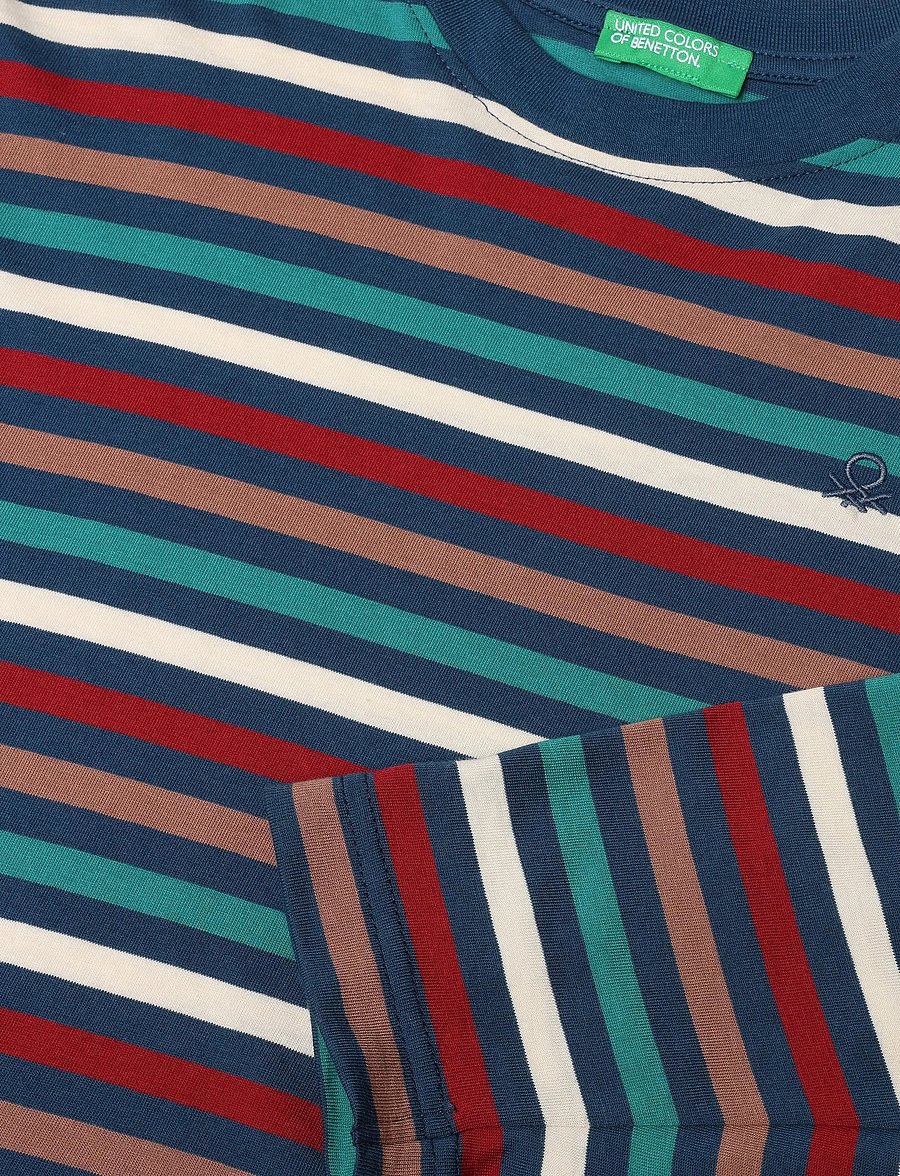 United Colors of Benetton - T-SHIRT L/S - långärmade t-shirts - multicolor - 2