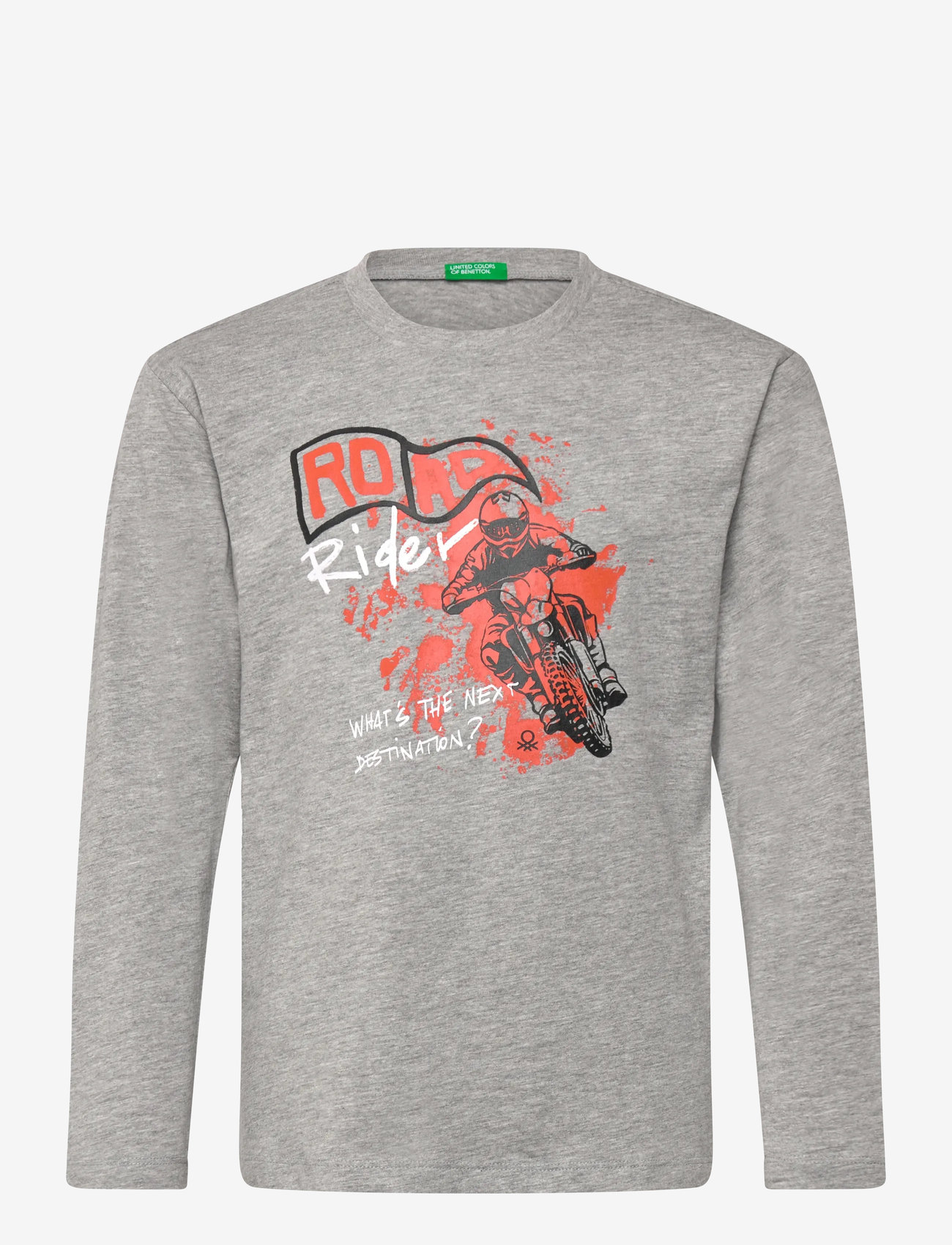United Colors of Benetton - T-SHIRT L/S - langärmelig - grey - 0