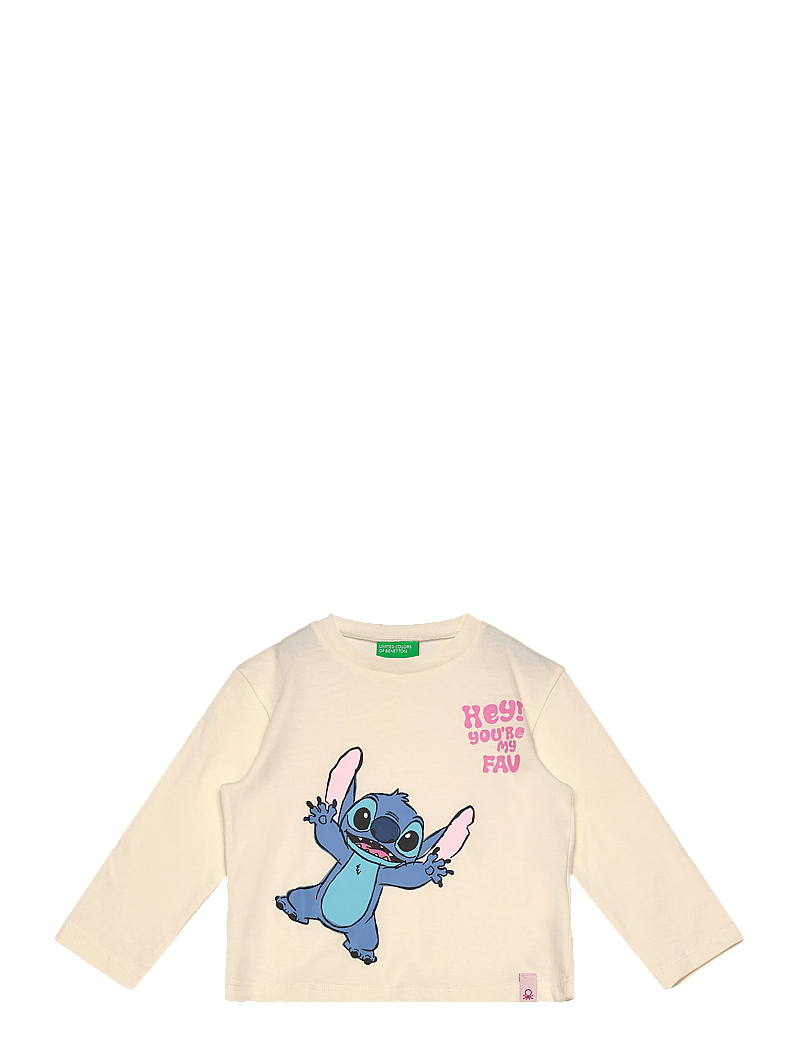 United Colors of Benetton - T-SHIRT L/S - langærmede t-shirts - white - 0