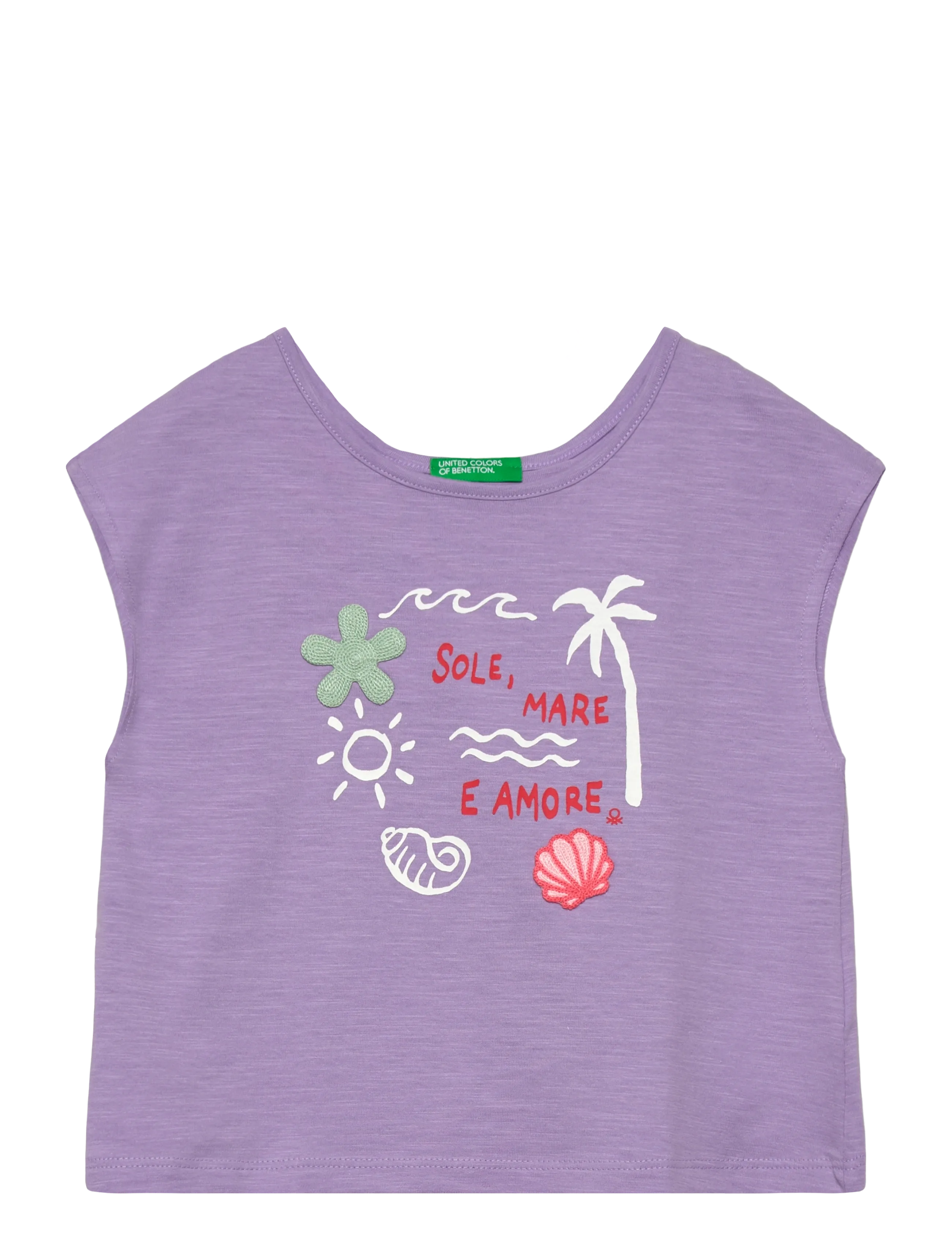 United Colors of Benetton T-SHIRT - Babyprodukte - VIOLET / purple