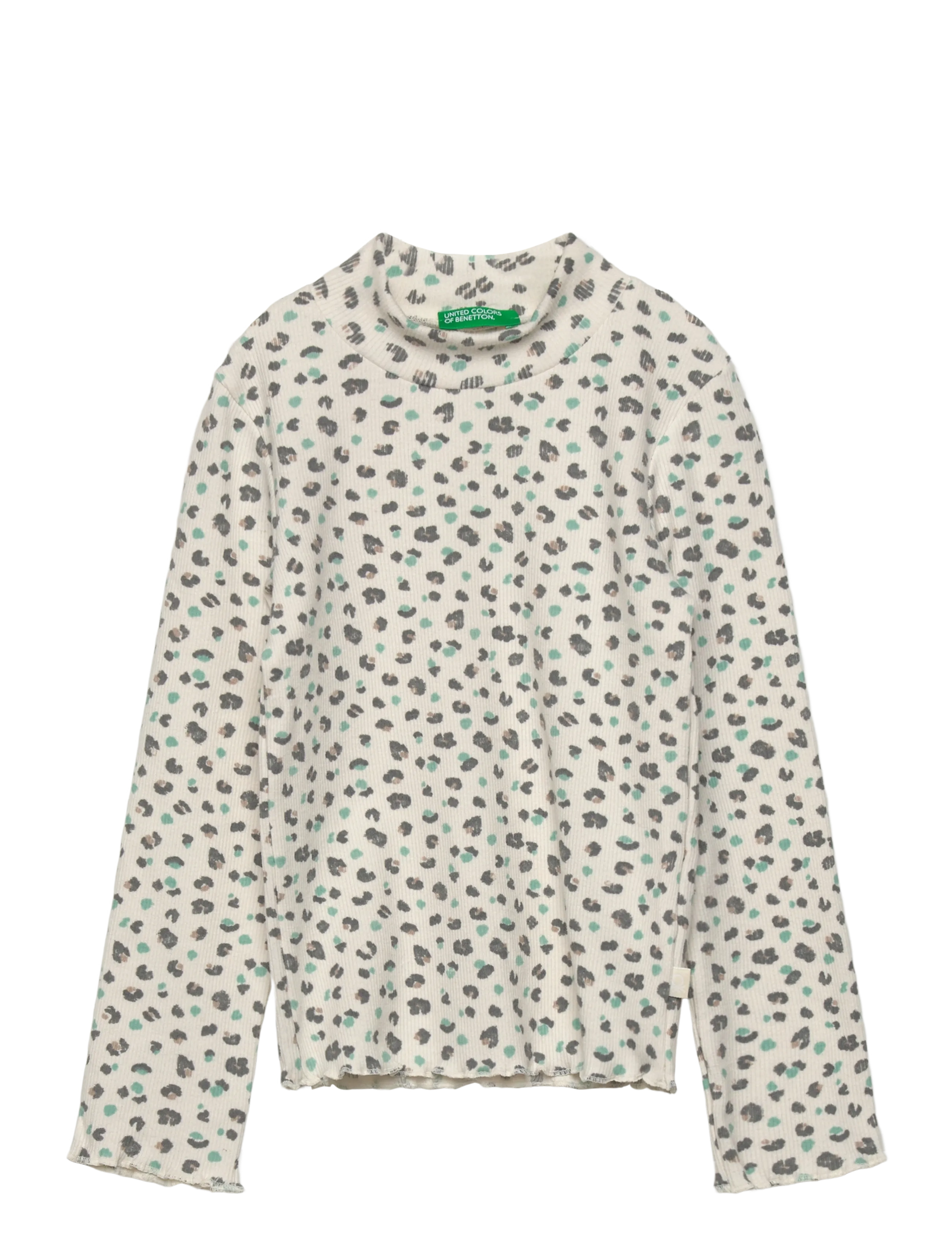 United Colors of Benetton Sweater L/S, 90, White, T-Shirts > Langærmede T-shirts, Børn