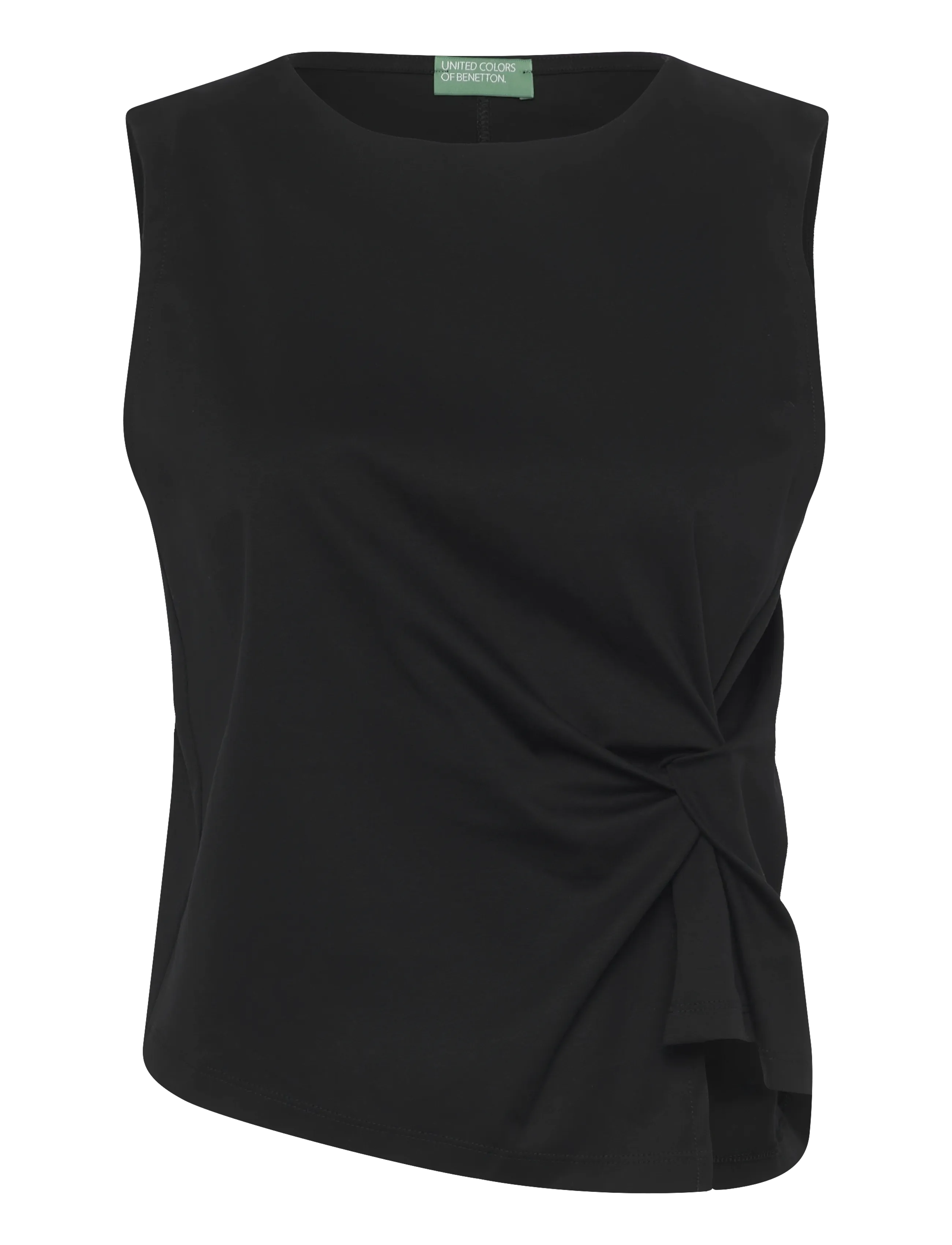 United Colors of Benetton TANK-TOP - Ärmellose Tops - BLACK / black