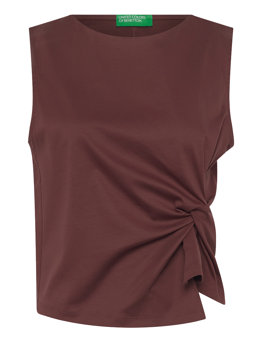 United Colors of Benetton - TANK-TOP - tanktops - brown - 1