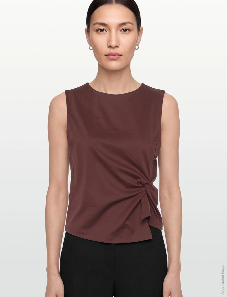 United Colors of Benetton - TANK-TOP - tanktops - brown - 3