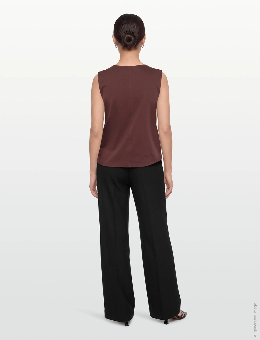 United Colors of Benetton - TANK-TOP - tanktops - brown - 4