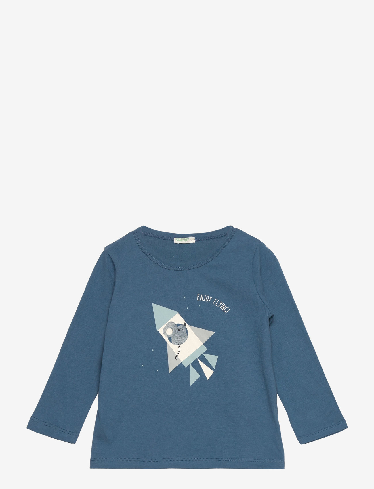 United Colors of Benetton - T-SHIRT L/S - blue - 0
